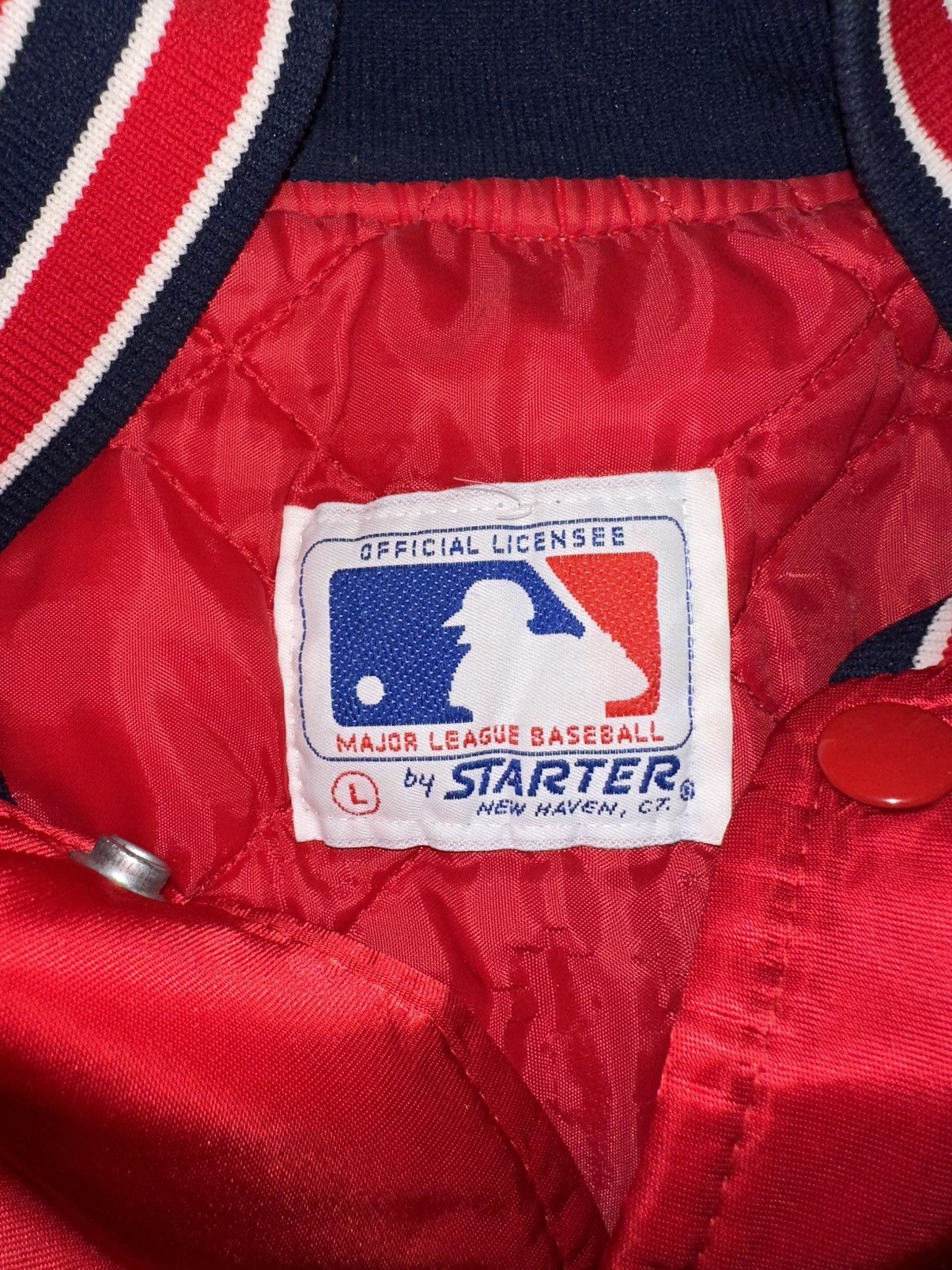 MLB Vintage St. Louis Cardinals Satin Starter Jacket Size US L / EU 52-54 / 3 - 4 Thumbnail