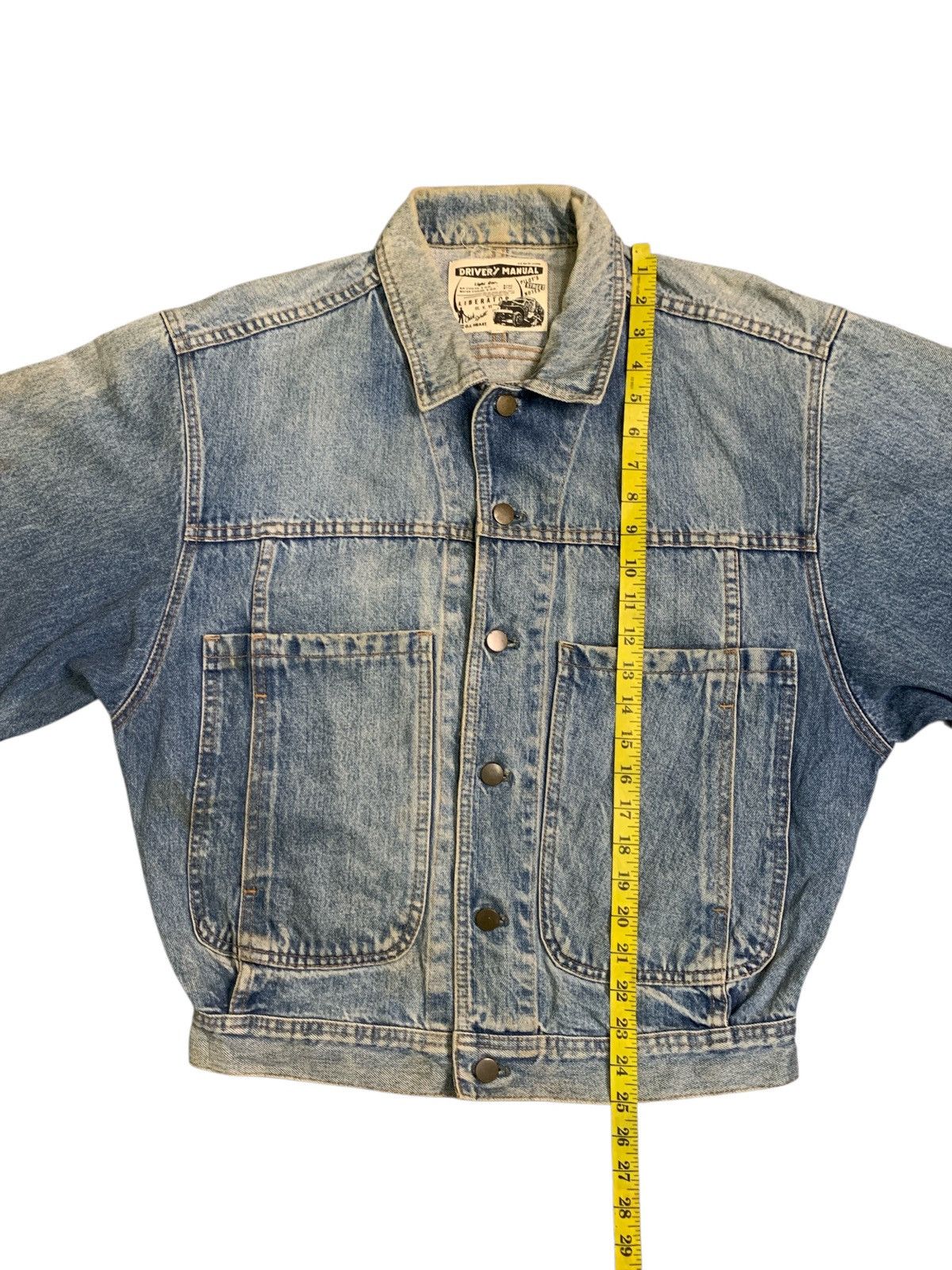 Japanese Brand Rare Design Vintage Driver’s Manual G.L Heart Denim Jackets Size US M / EU 48-50 / 2 - 8 Thumbnail