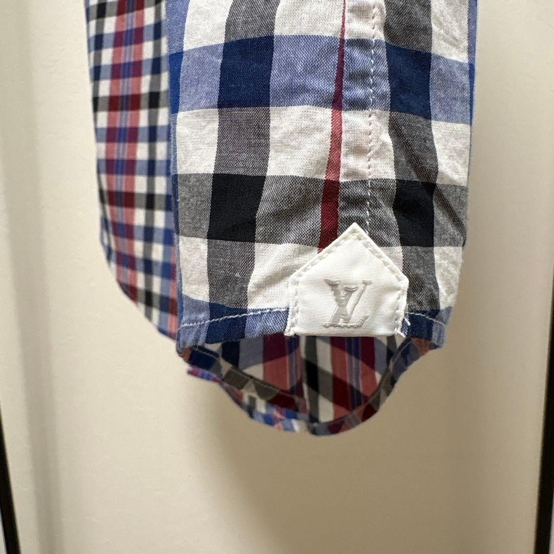 Louis Vuitton Louis Vuitton Check Short Sleeve Shirt Size US M / EU 48-50 / 2 - 9 Thumbnail