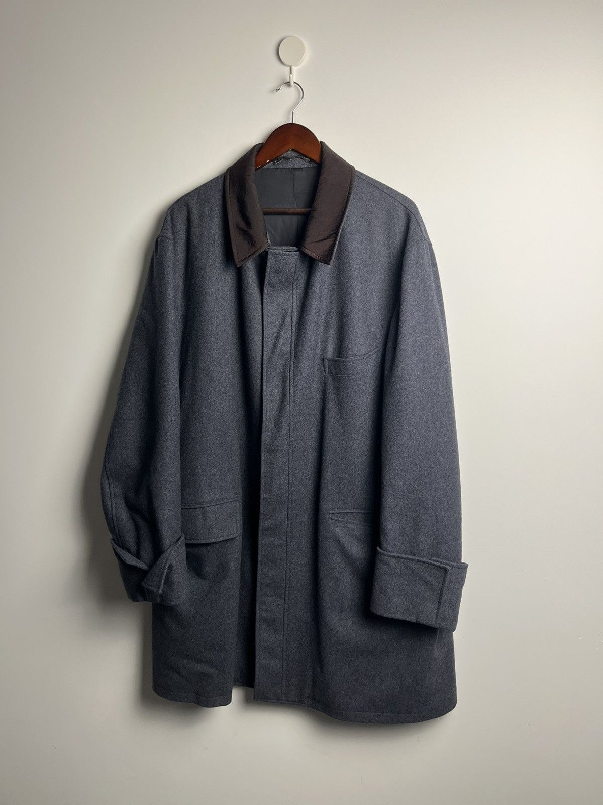 Etro Etro Milano wool coat vintage Size US XL / EU 56 / 4 - 1 Thumbnail