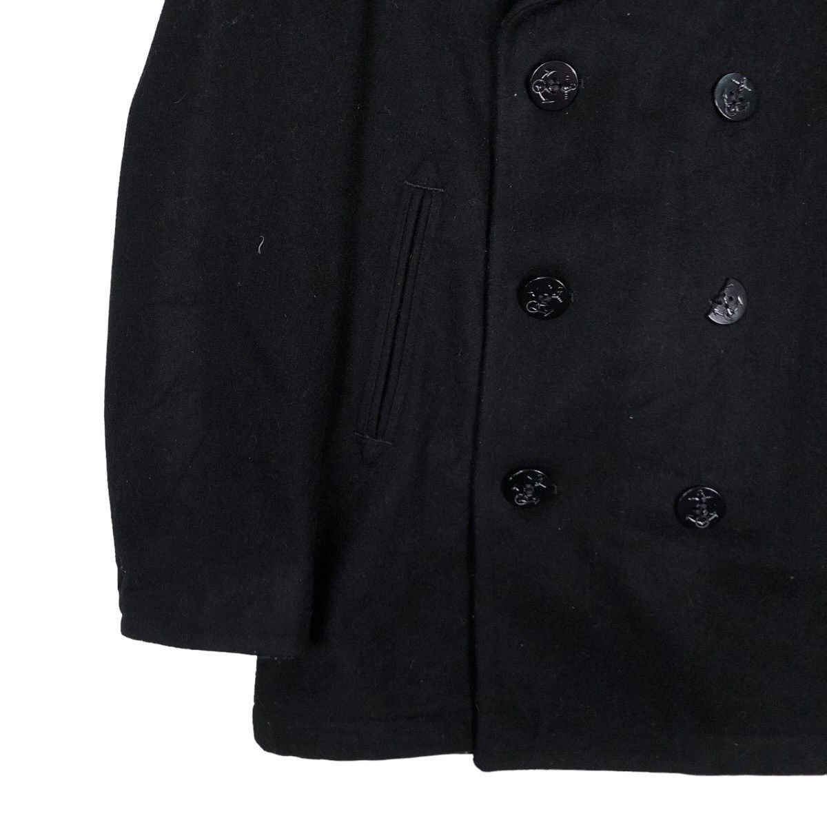 Vintage 🔥Vintage 60’s Wool Pea Coats Military Double Breast Army Size US M / EU 48-50 / 2 - 4 Thumbnail