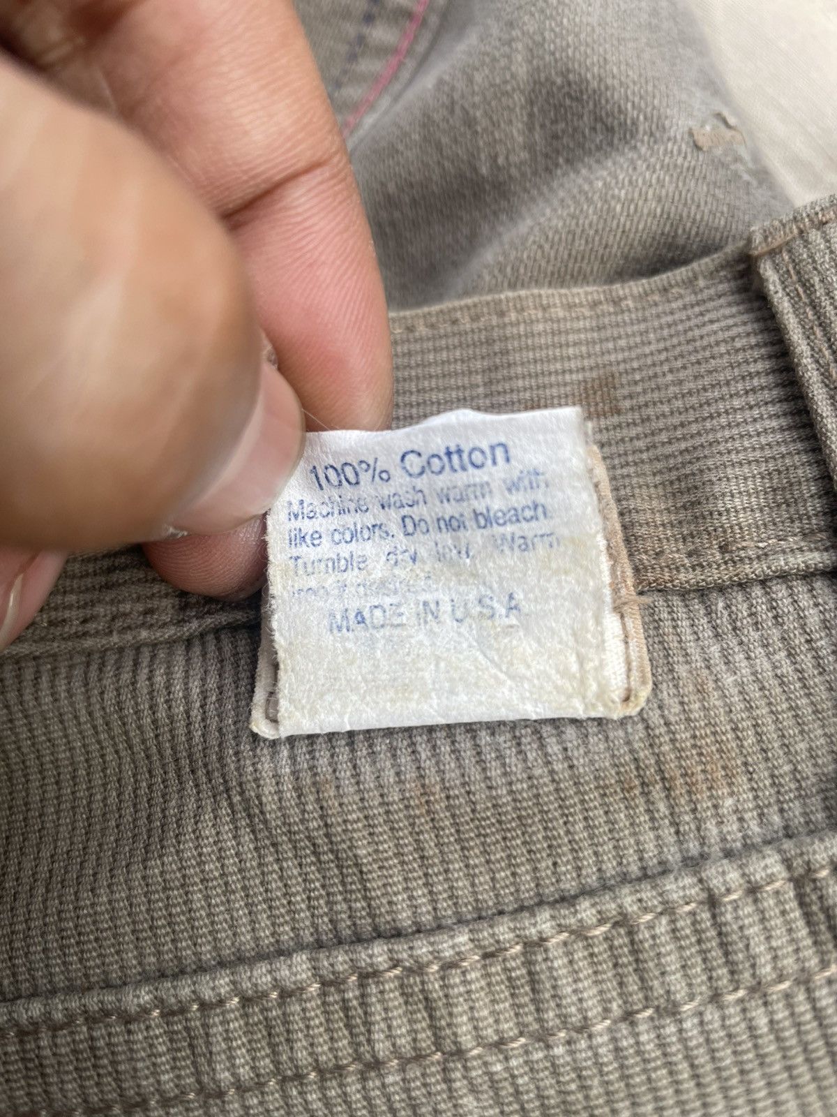 Post Overalls Vintage Post O’alls Coduroy Denim Size US 31 - 13 Thumbnail