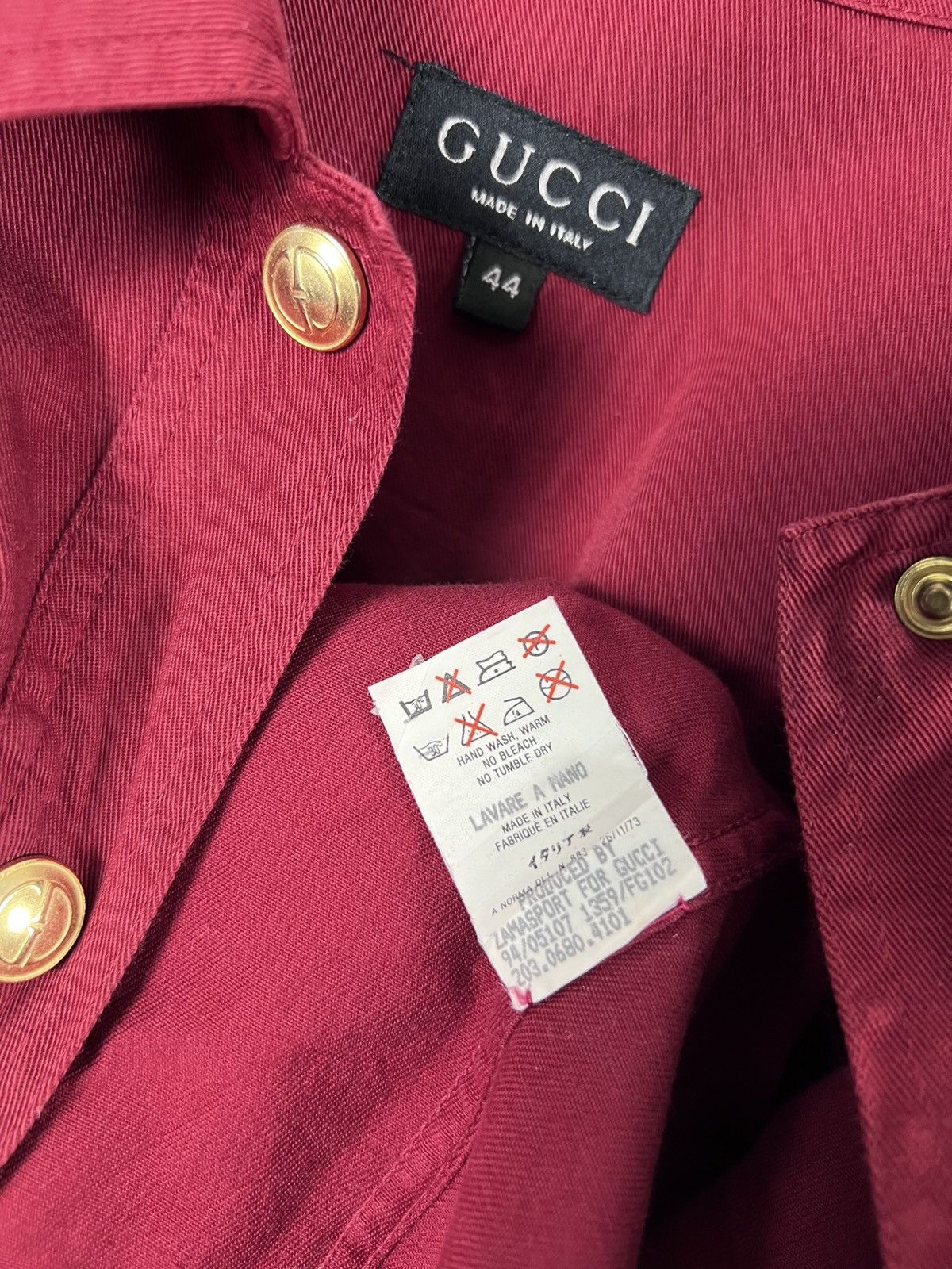 Gucci Gucci 1990’s bodysuit size 44 Size M / US 6-8 / IT 42-44 - 4 Thumbnail