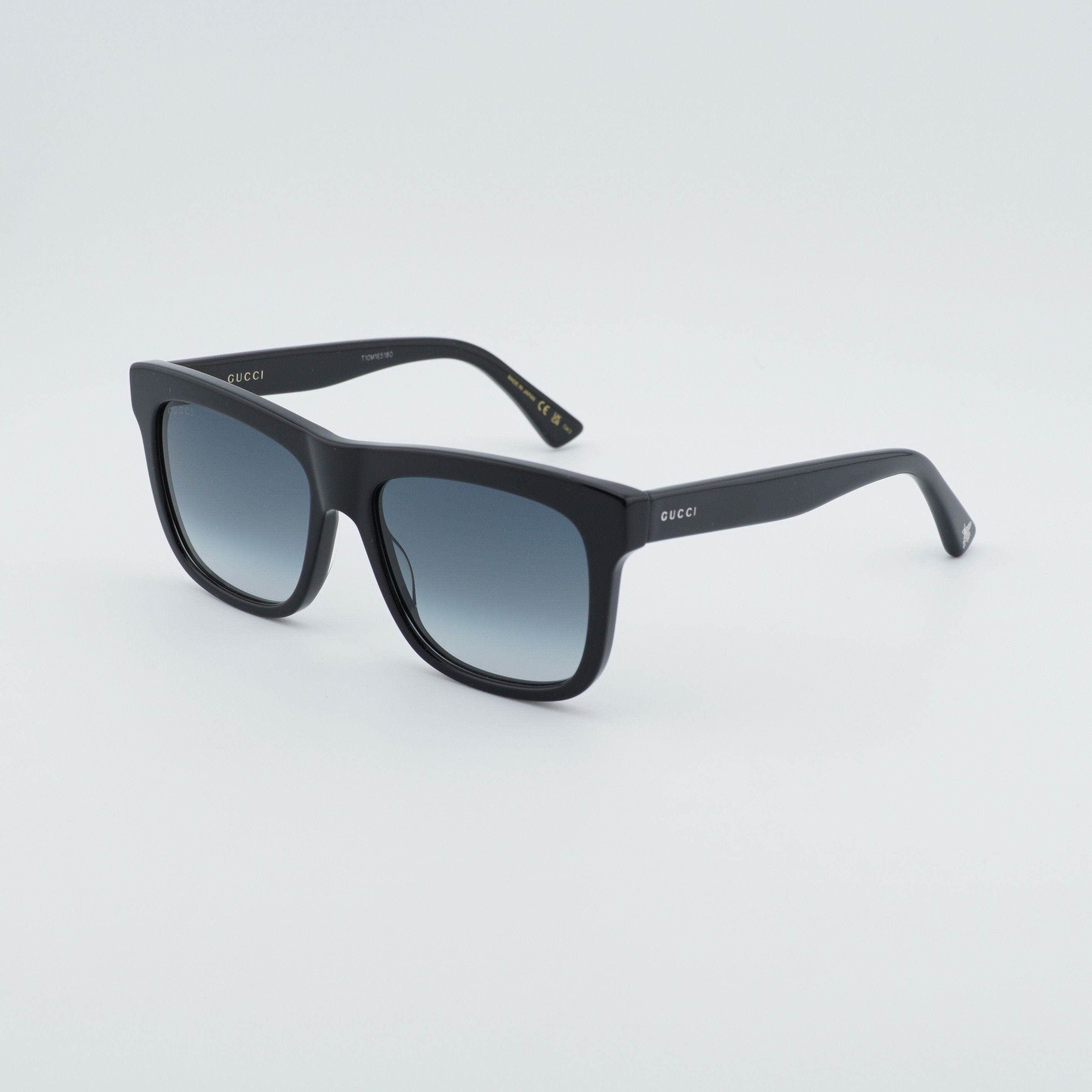 Gucci Gucci GG0158SN 001 Men Sunglasses Black Square Frame Size ONE SIZE - 1 Thumbnail