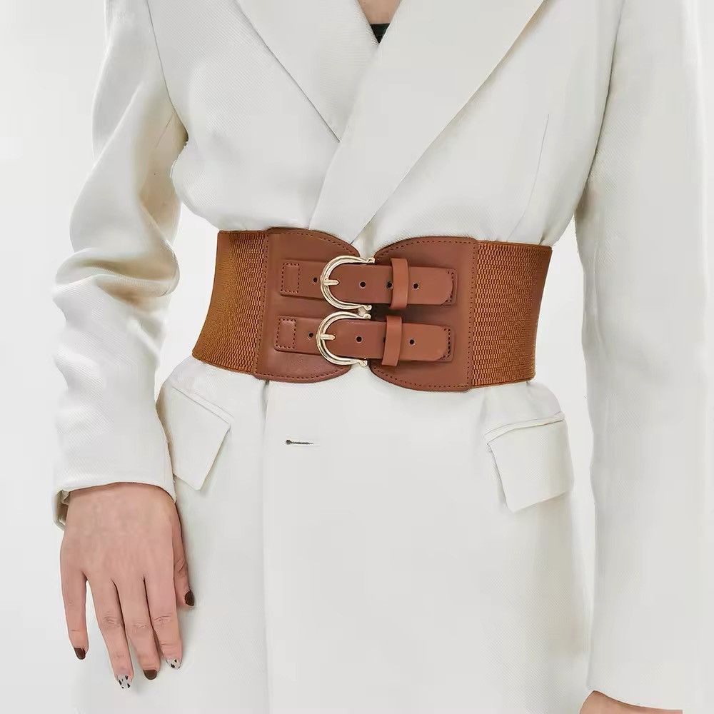 Vintage Vintage Pin Buckle Elastic Belt Size ONE SIZE - 2 Thumbnail