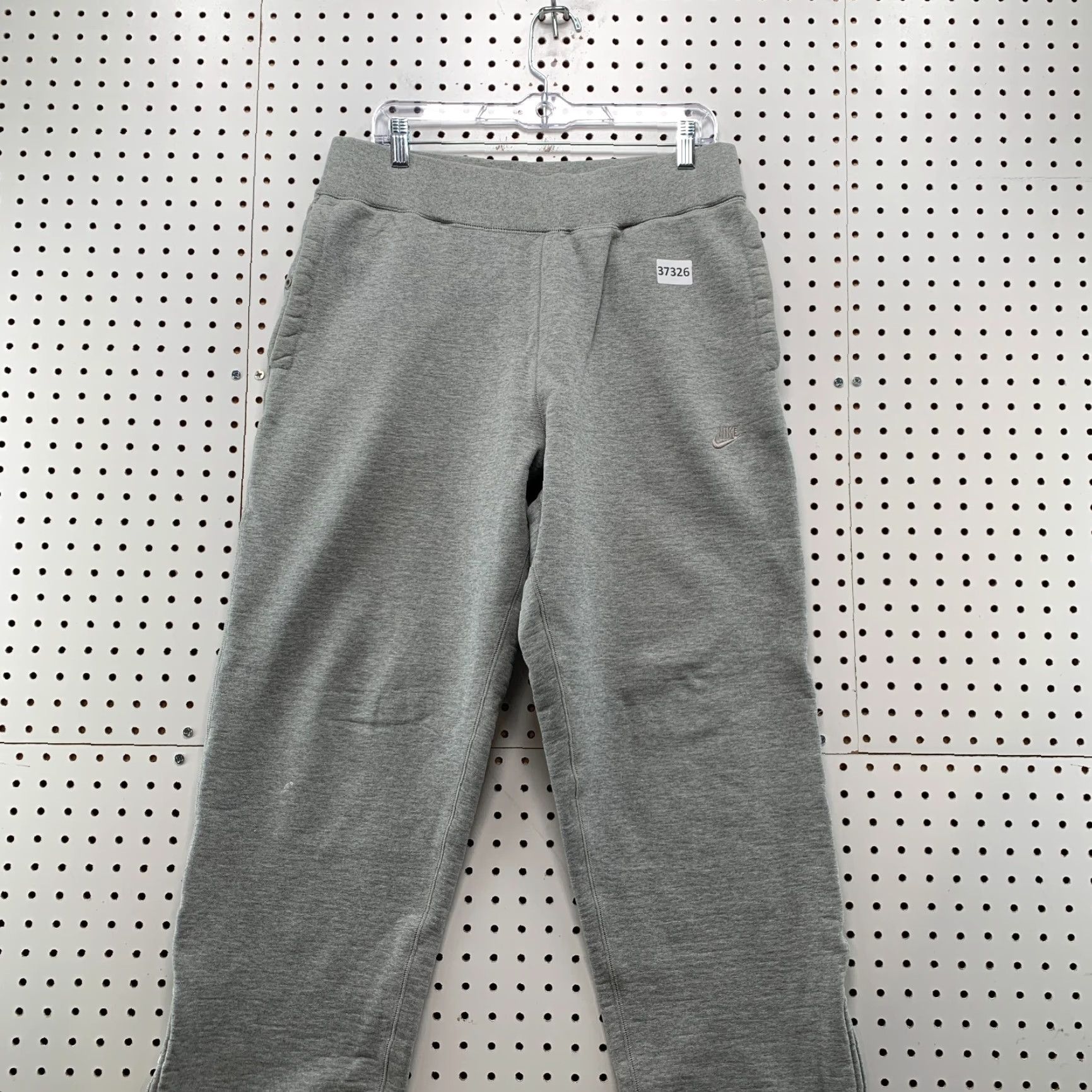 Nike Nike Sweatpants Joggers Mens Size Medium Gray Heavyweight Sample 32x29 Size US 31 - 2 Thumbnail