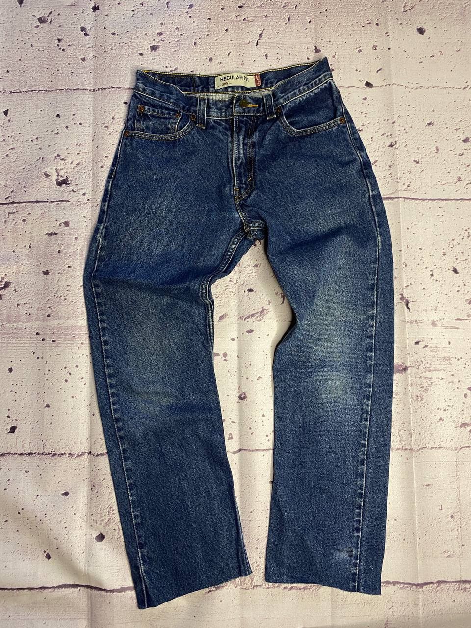 Levi's Vintage Clothing Crazy Vintage Y2K Levi's Jorts 505 Faded Denim Jeans Grunge Size 29" - 13 Thumbnail