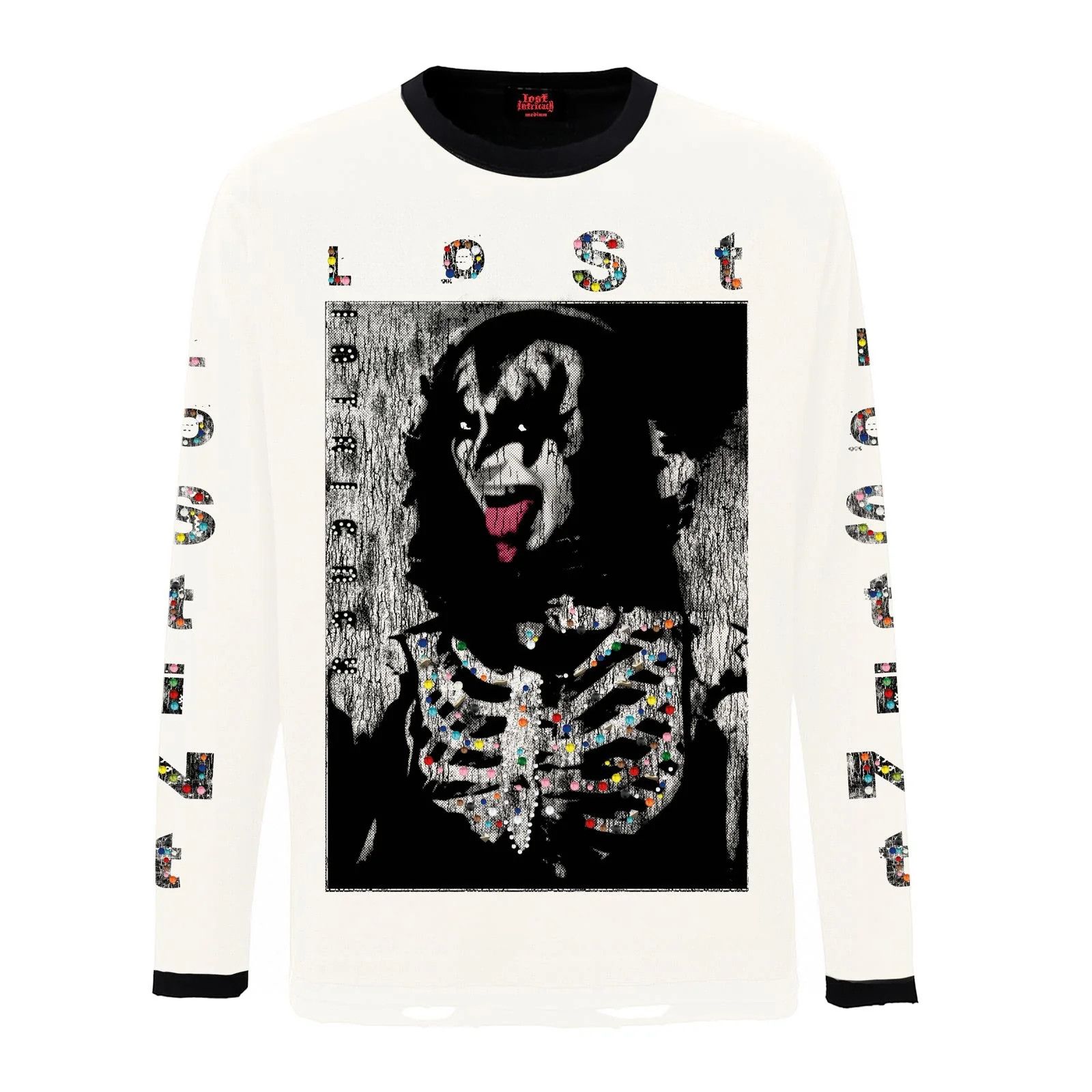 LOST INTRICACY Lost Intricacy 'White Kiss of Monroe' White LS Tee Size US S / EU 44-46 / 1 - 1 Preview