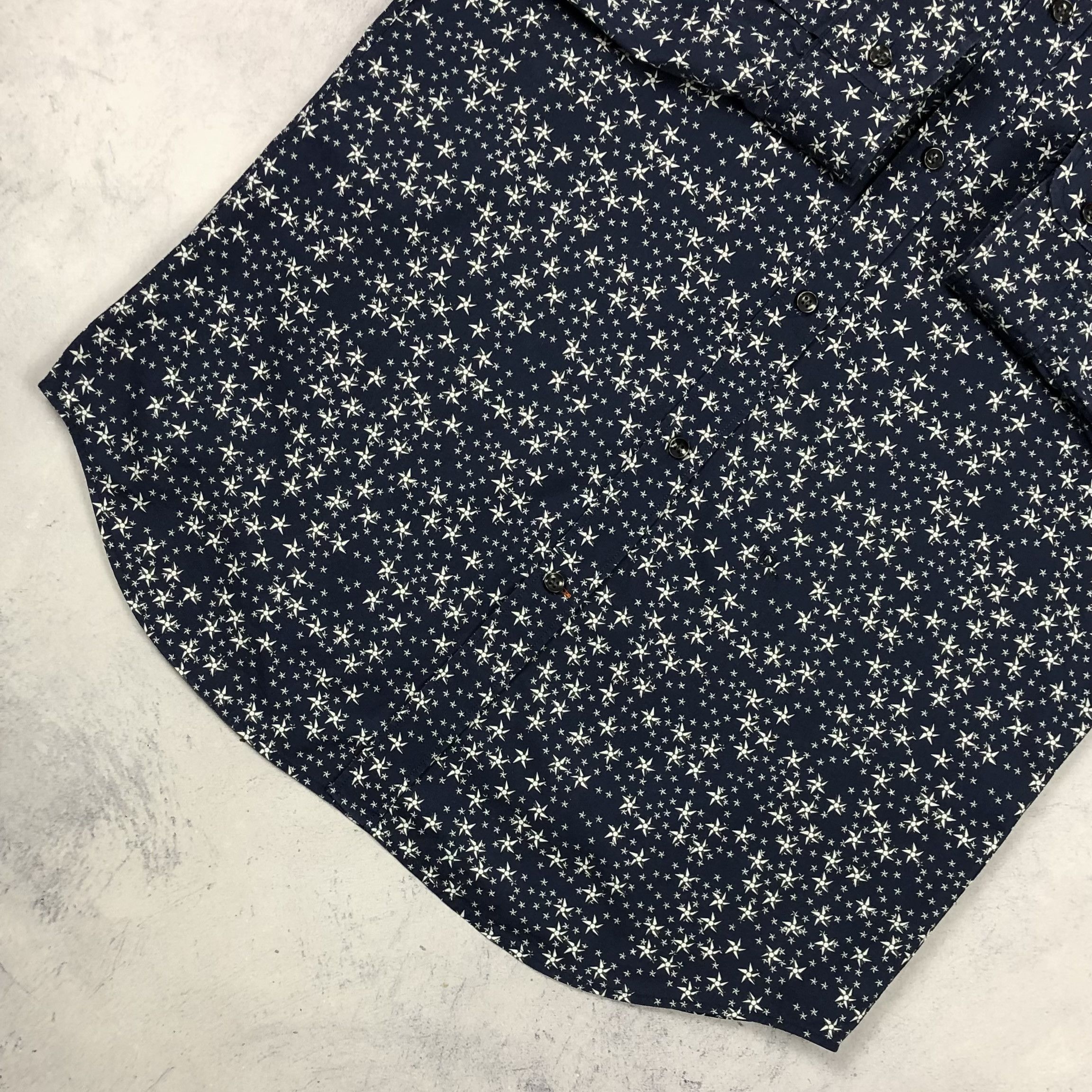 Diesel Diesel Pinwheel Star Pattern Button-up Shirt Size US XL / EU 56 / 4 - 9 Thumbnail