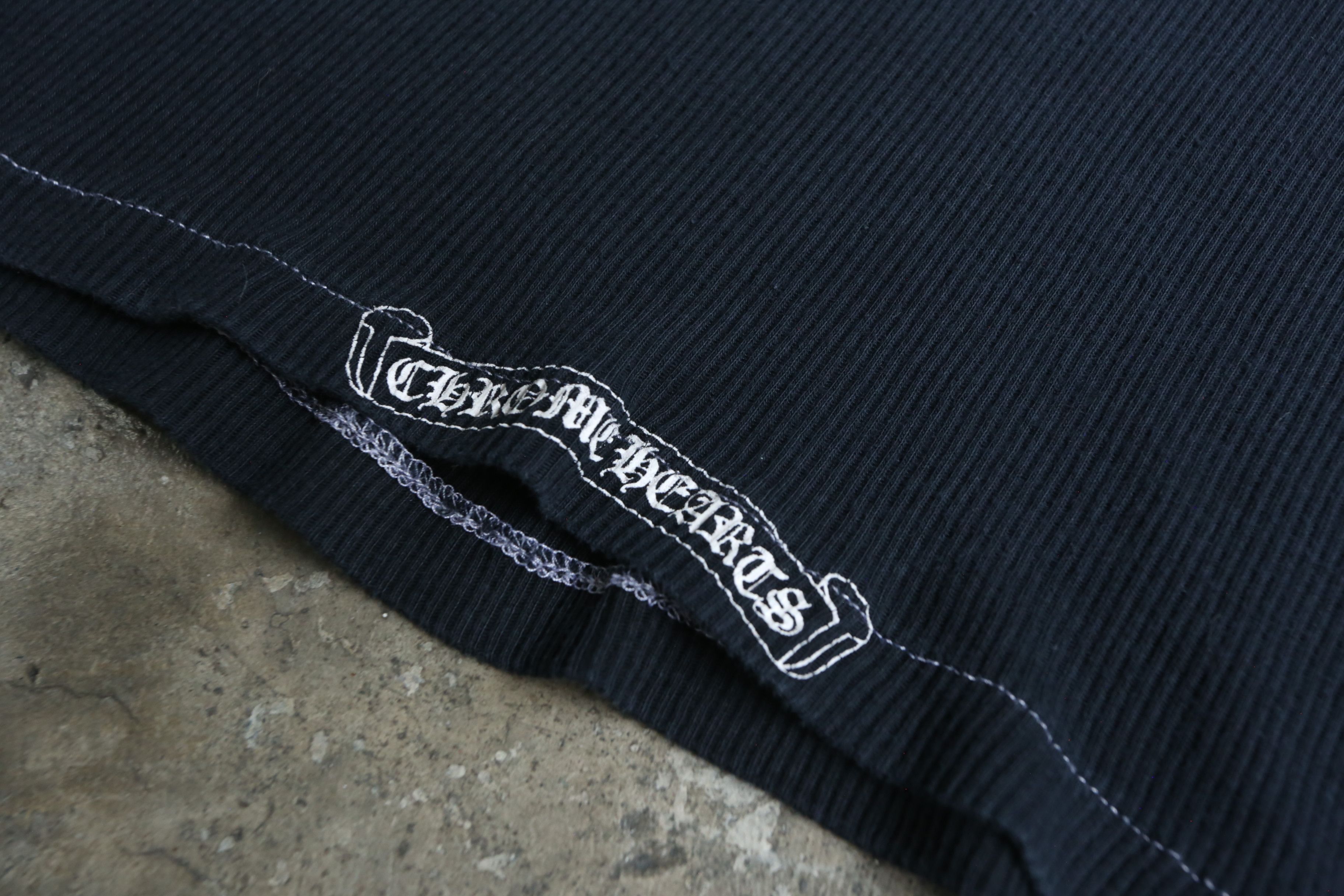 Chrome Hearts Chrome Hearts - "Fuck You" Celtic Cross Ribbed Tank Top Size US M / EU 48-50 / 2 - 4 Thumbnail