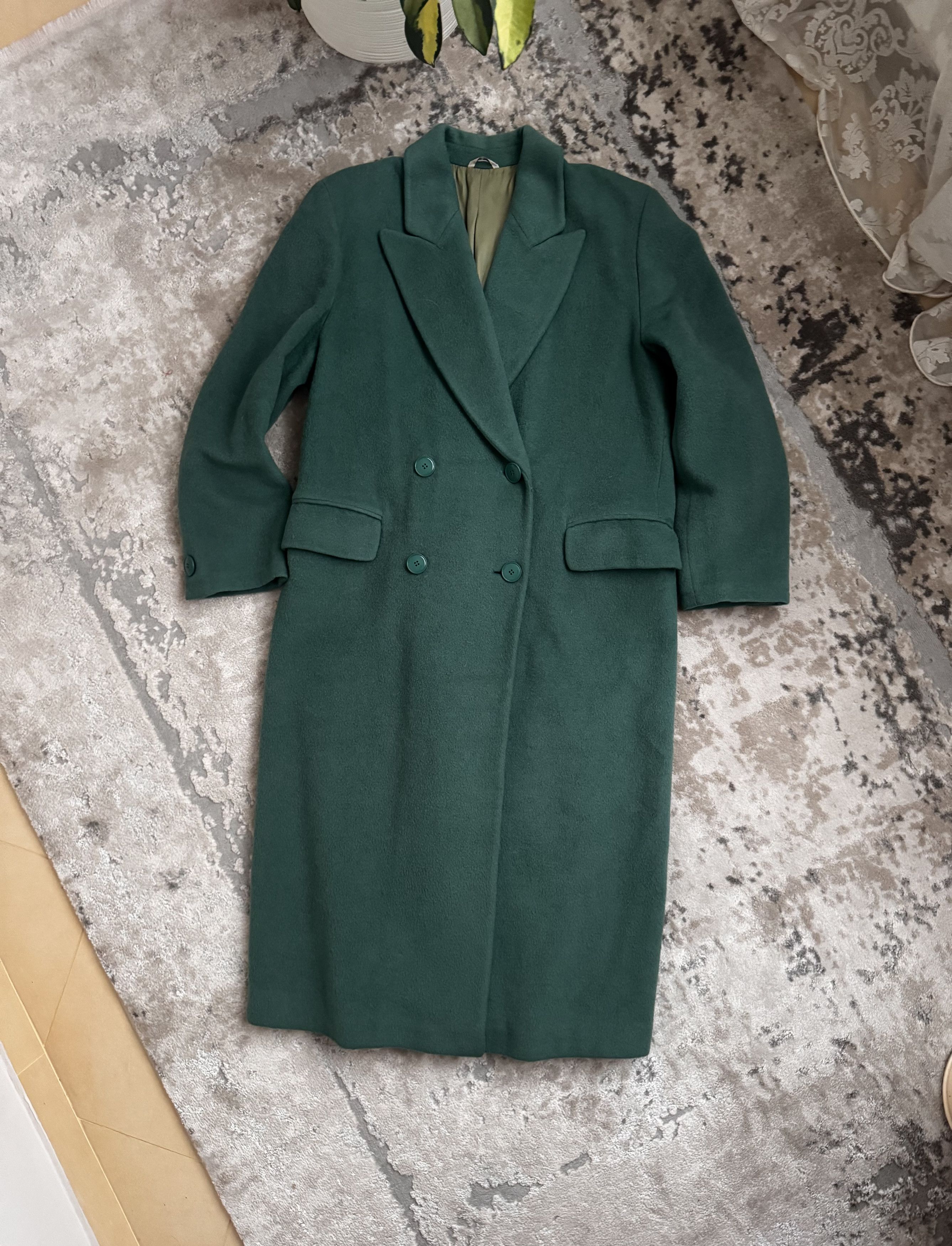Missoni VTG Missoni Donna Green Wool Double Breasted Button Coat Size XL / US 12-14 / IT 48-50 - 1 Thumbnail