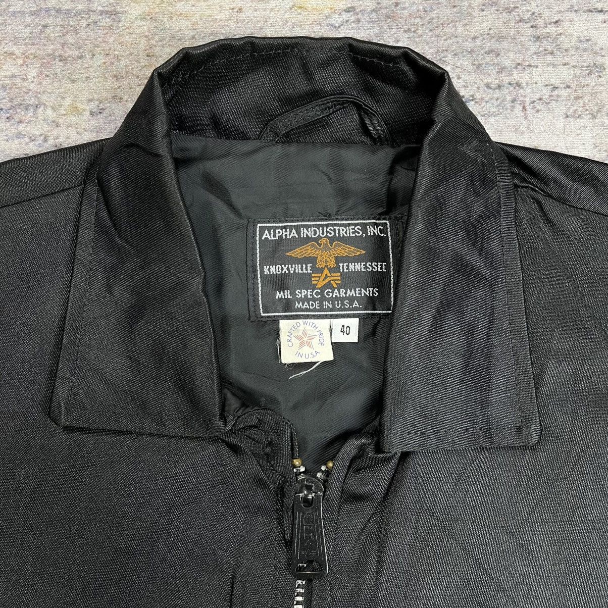 Alpha Industries Alpha Industries nylon rayon work jacket Size US L / EU 52-54 / 3 - 7 Thumbnail