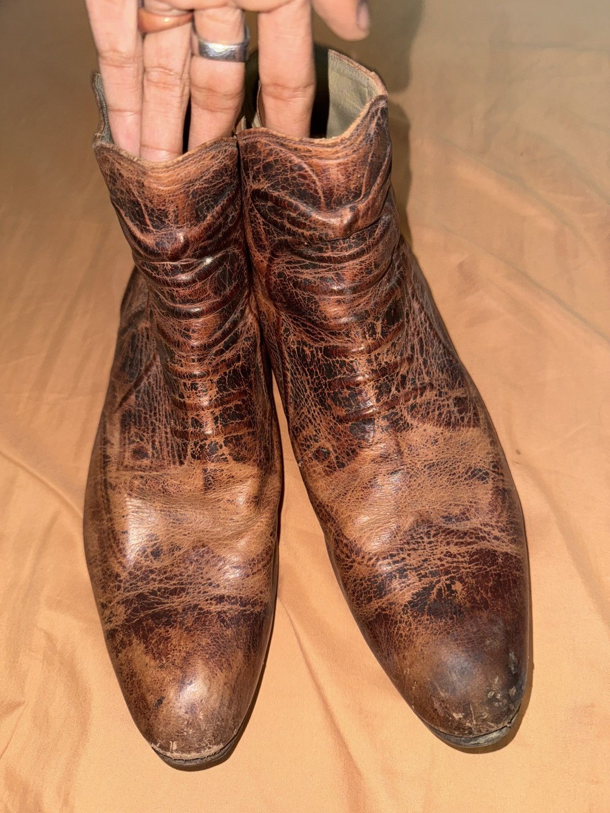 Maison MIHARA YASUHIRO Mihara Yasuhiro Zipper Boots Size US 8 / EU 41 - 1 Thumbnail