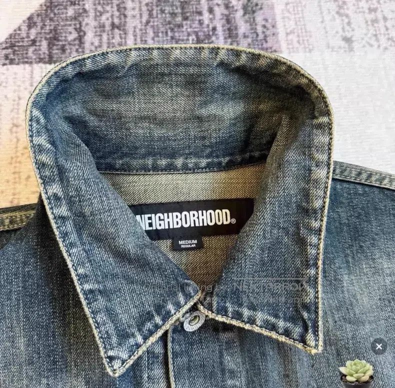 Neighborhood Neighborhood Washed Denim Jacket Size US M / EU 48-50 / 2 - 3 Thumbnail