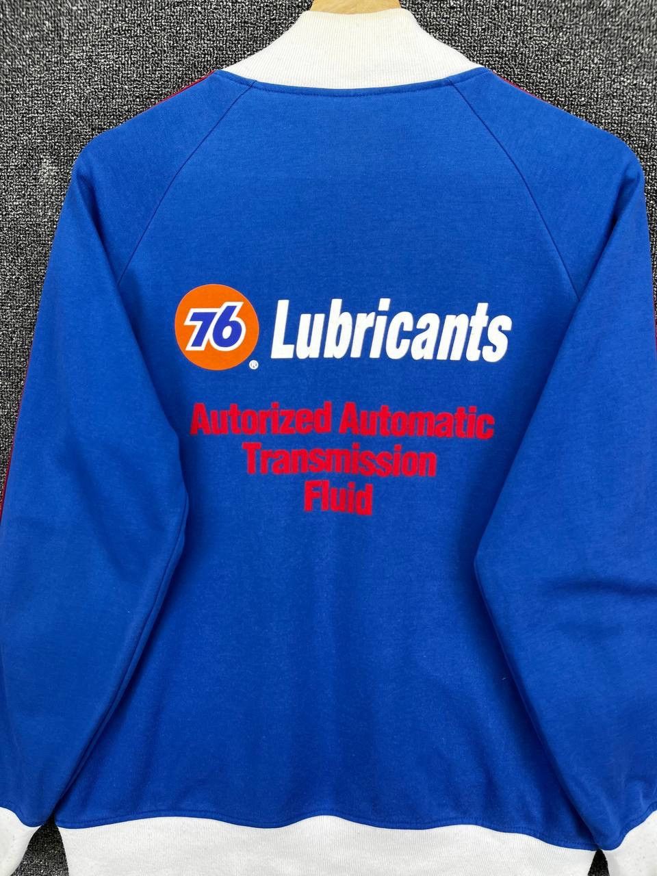 Japanese Brand Vintage Union 76 Lubricant Racing Zip Up Jacket Size US M / EU 48-50 / 2 - 9 Thumbnail