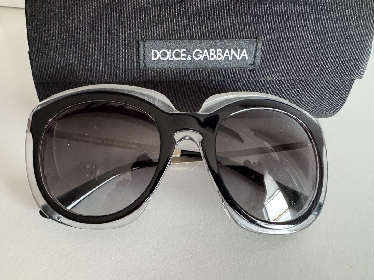 Dolce & Gabbana New DOLCE & GABBANA Sunglasses DG 4282 675/8G Top Black Size ONE SIZE - 8 Thumbnail