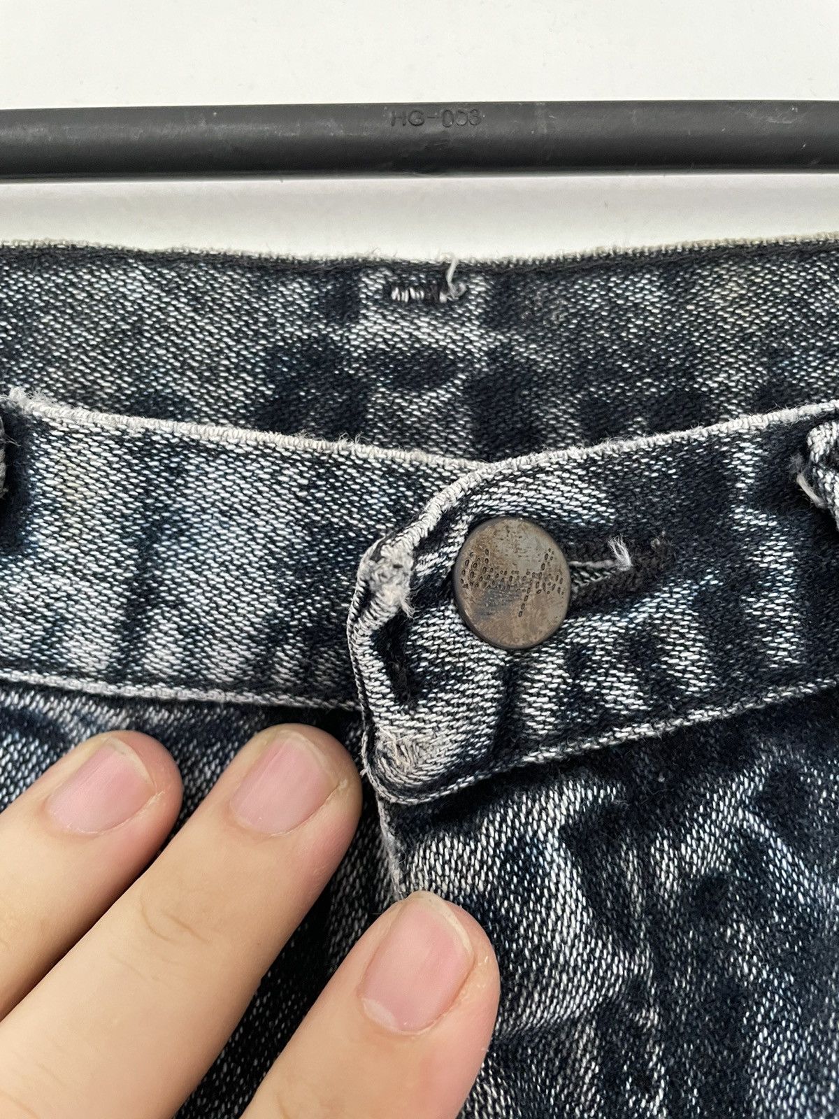 Vintage VINTAGE WRANGLER 90s ACID WASH MADE IN USA Size US 29 - 3 Thumbnail