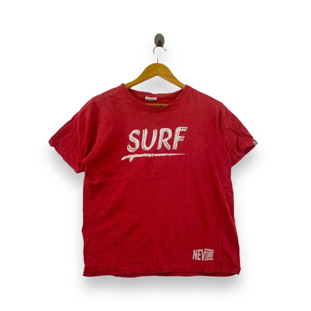 Vintage NEV SURFBOARDS Pearl City Oahu Hawaii Surf Designs Tee Size M / US 6-8 / IT 42-44 - 1 Thumbnail