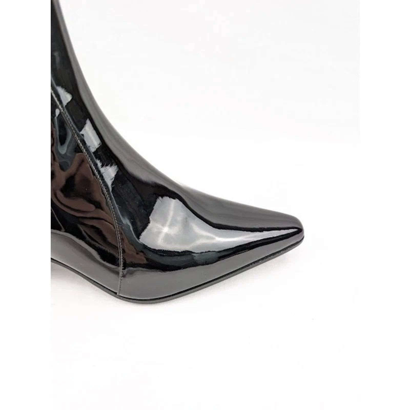 Saint Laurent Paris o1rshd1 Arsun 70 Zipped Boots in Nero Size US 7 / EU 40 - 2 Thumbnail