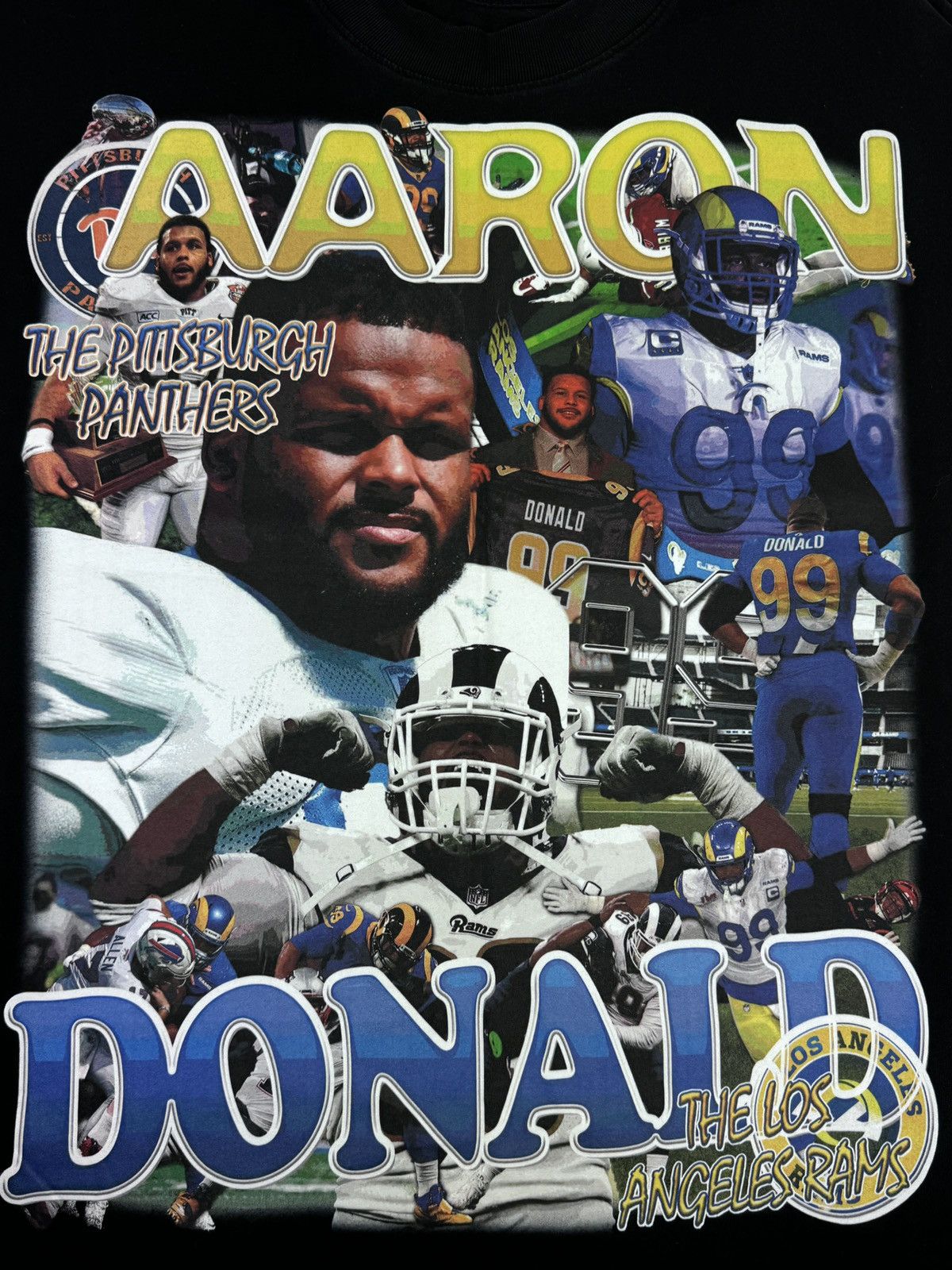 Other CRAZY TEEA AARON DONALD PRINT T-SHIRT Size US XXL / EU 58 / 5 - 3 Thumbnail