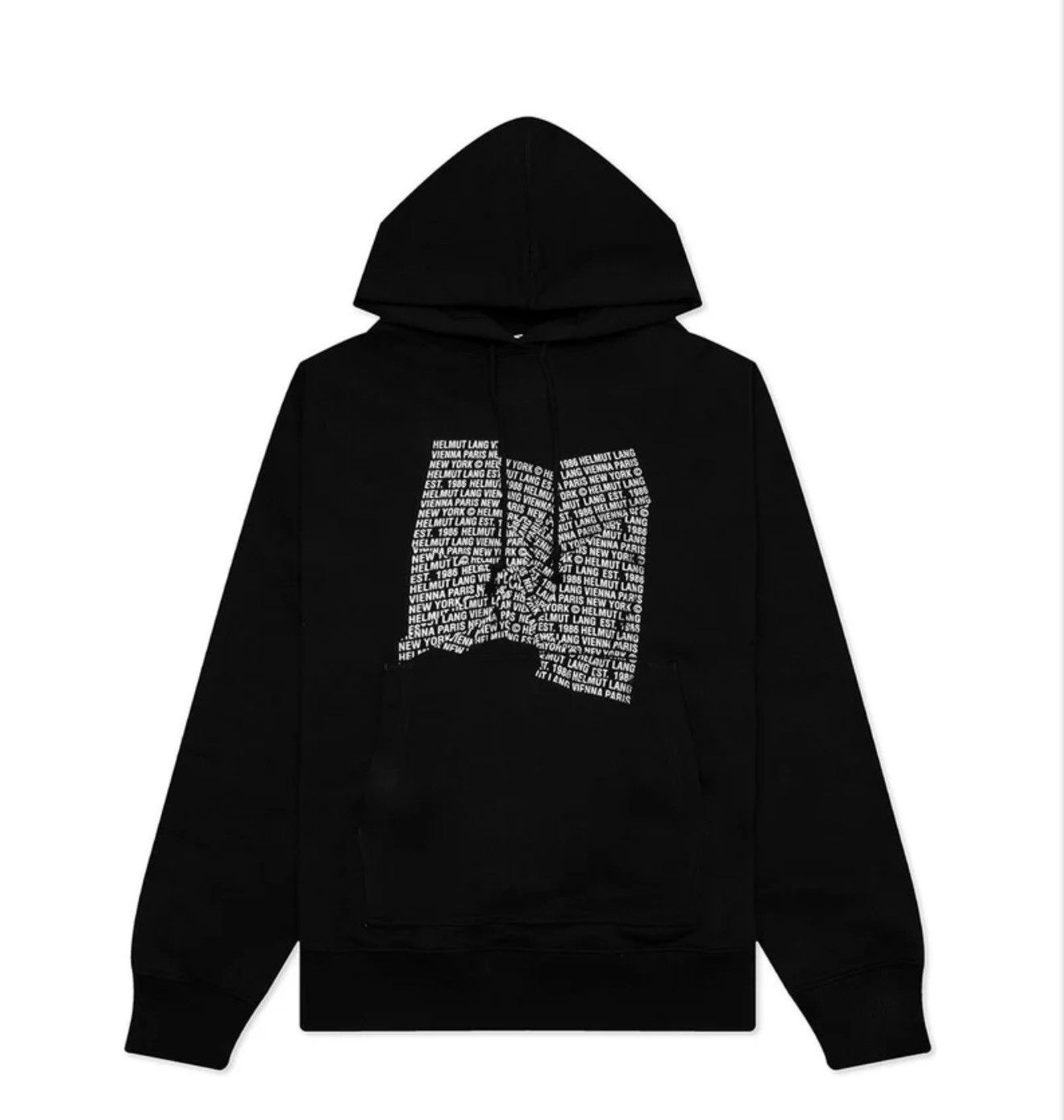 Helmut Lang Helmut Lang Men's Ski Map Graphic Hoodie Size US L / EU 52-54 / 3 - 1 Thumbnail