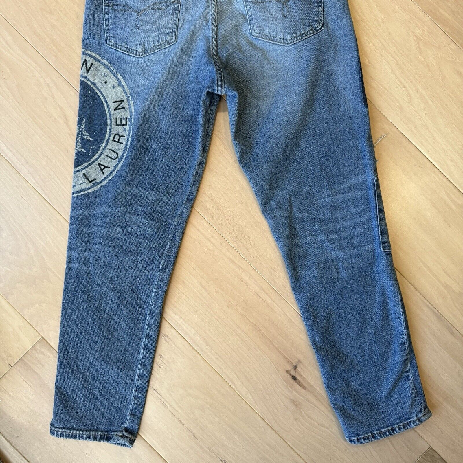 Ralph Lauren Lauren Ralph Lauren Jeans Women's 32 Blue Patchwork Glam Size 32" / US 10 / IT 46 - 8 Thumbnail