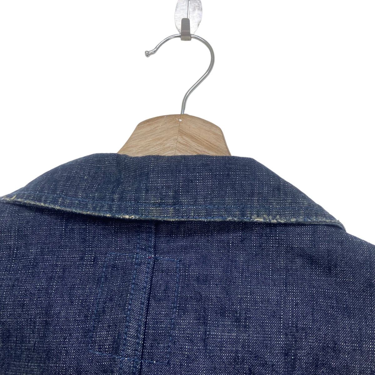 Japanese Brand Japanese Brand 3S Three Styles Distressed Denim Jacket Size US M / EU 48-50 / 2 - 17 Thumbnail