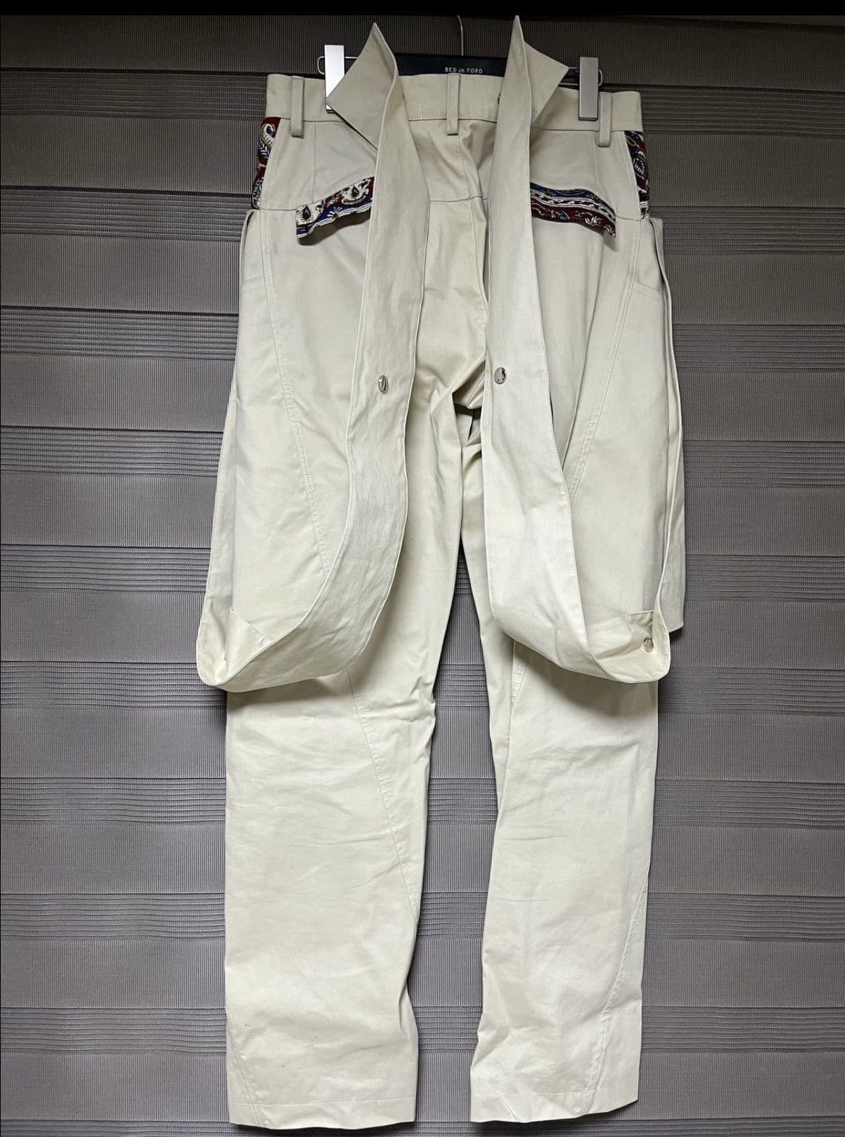Paria Farzaneh [S] Paria Farzaneh 19SS Iranian strap pants Size US 32 / EU 48 - 2 Thumbnail