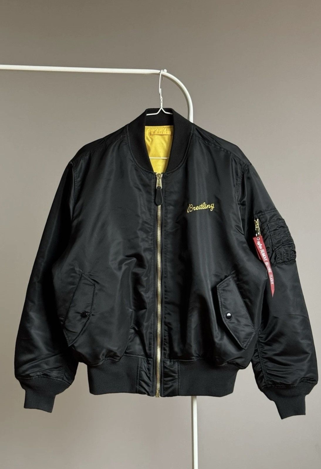 Alpha Industries Alpha industries x Breitling jacket Size US XL / EU 56 / 4 - 5 Thumbnail