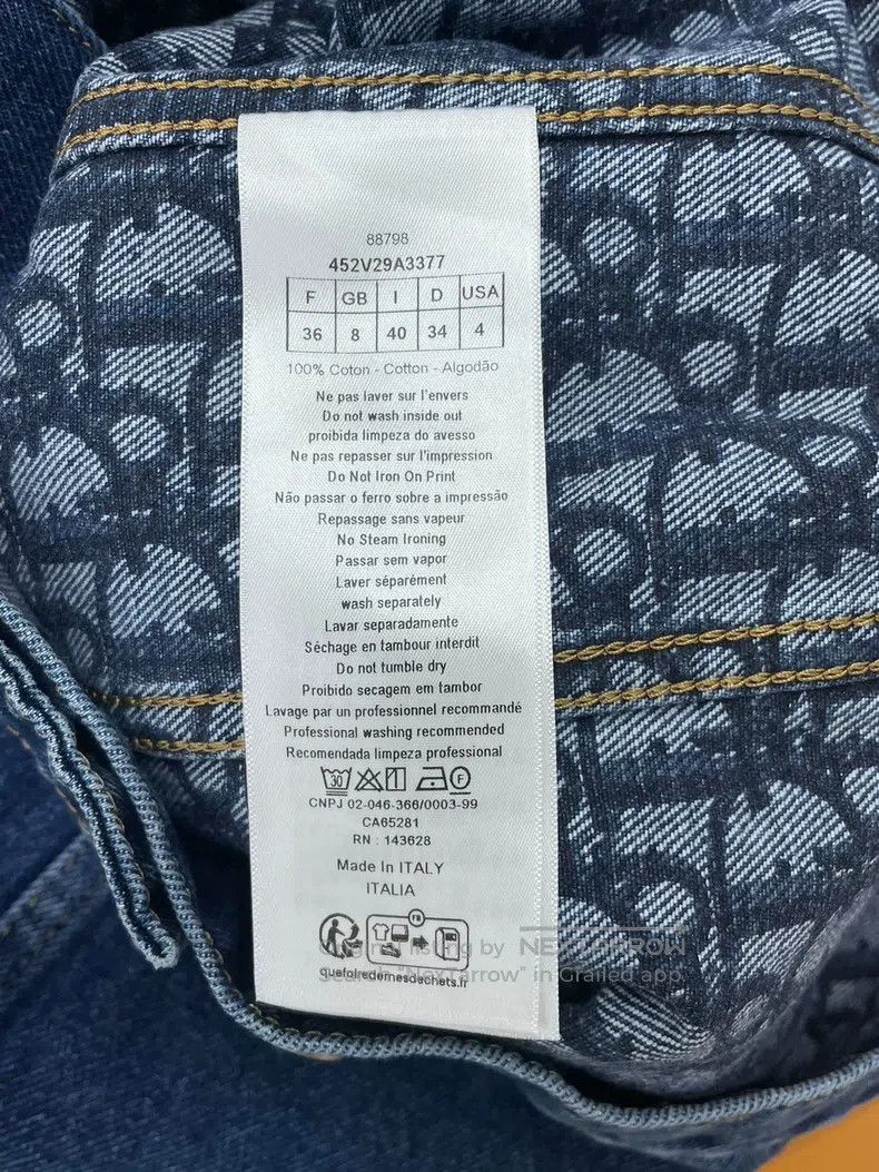 Dior Dior Denim short-sleeved jacket Size XS / US 0-2 / IT 36-38 - 6 Thumbnail