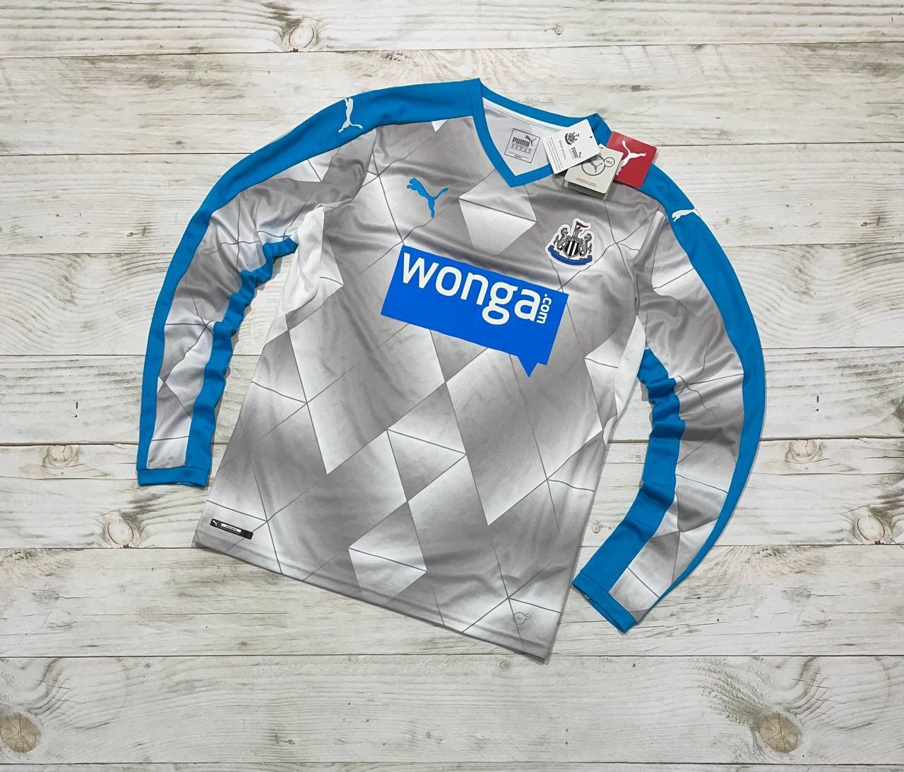 Puma Puma Newcastle 2015 2016 Away Long Sleeve Shirt Jersey Size US M / EU 48-50 / 2 - 1 Thumbnail