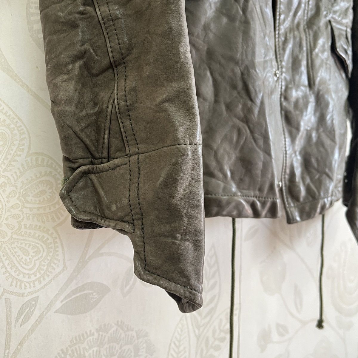 AZ by junhashimoto × Freewheelers × junhashimoto Jun Hashimoto Leather Jacket Cowhide Riri Zippered Japan Size US S / EU 44-46 / 1 - 4 Thumbnail