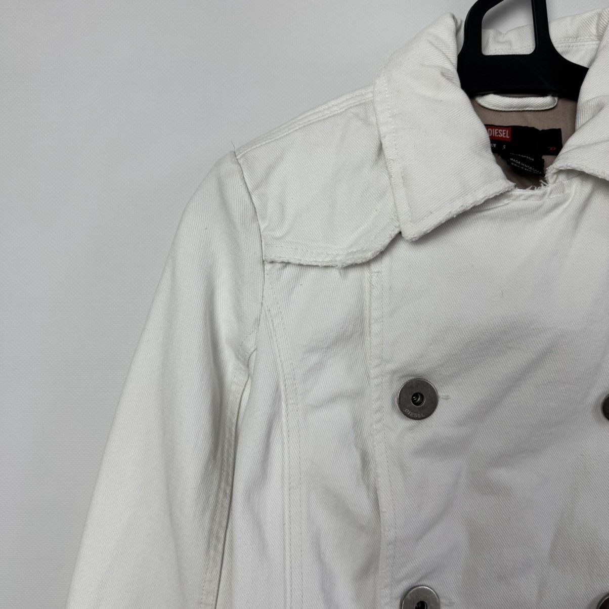 Diesel DIESEL Archive Double-Breasted Biker Peacoat Jacket Y2K Size S / US 4 / IT 40 - 6 Thumbnail