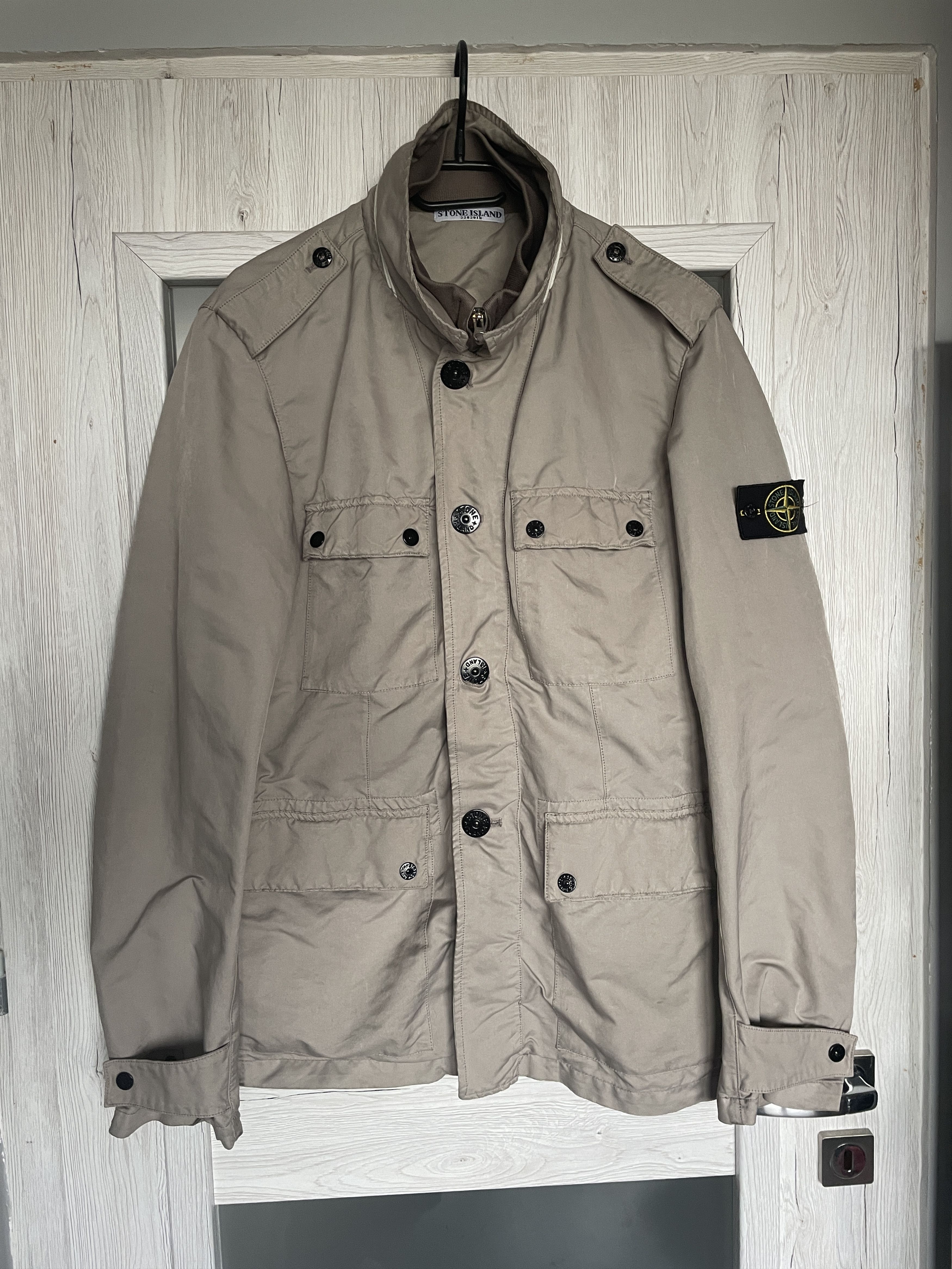 Stone Island STONE ISLAND BEIGE M-65 DAVID TC 2011 JACKET Size US L / EU 52-54 / 3 - 1 Thumbnail