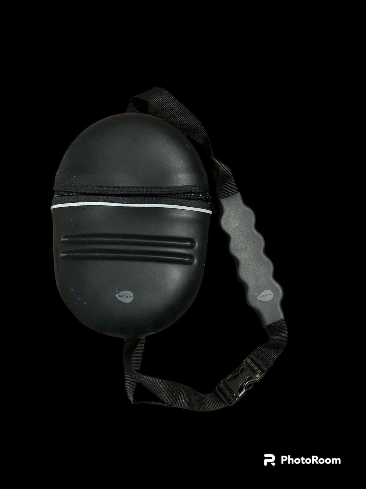 image of Craig Morrison x Inflate Co Uk Craig X Inflate Pill Bag in Black, Men's