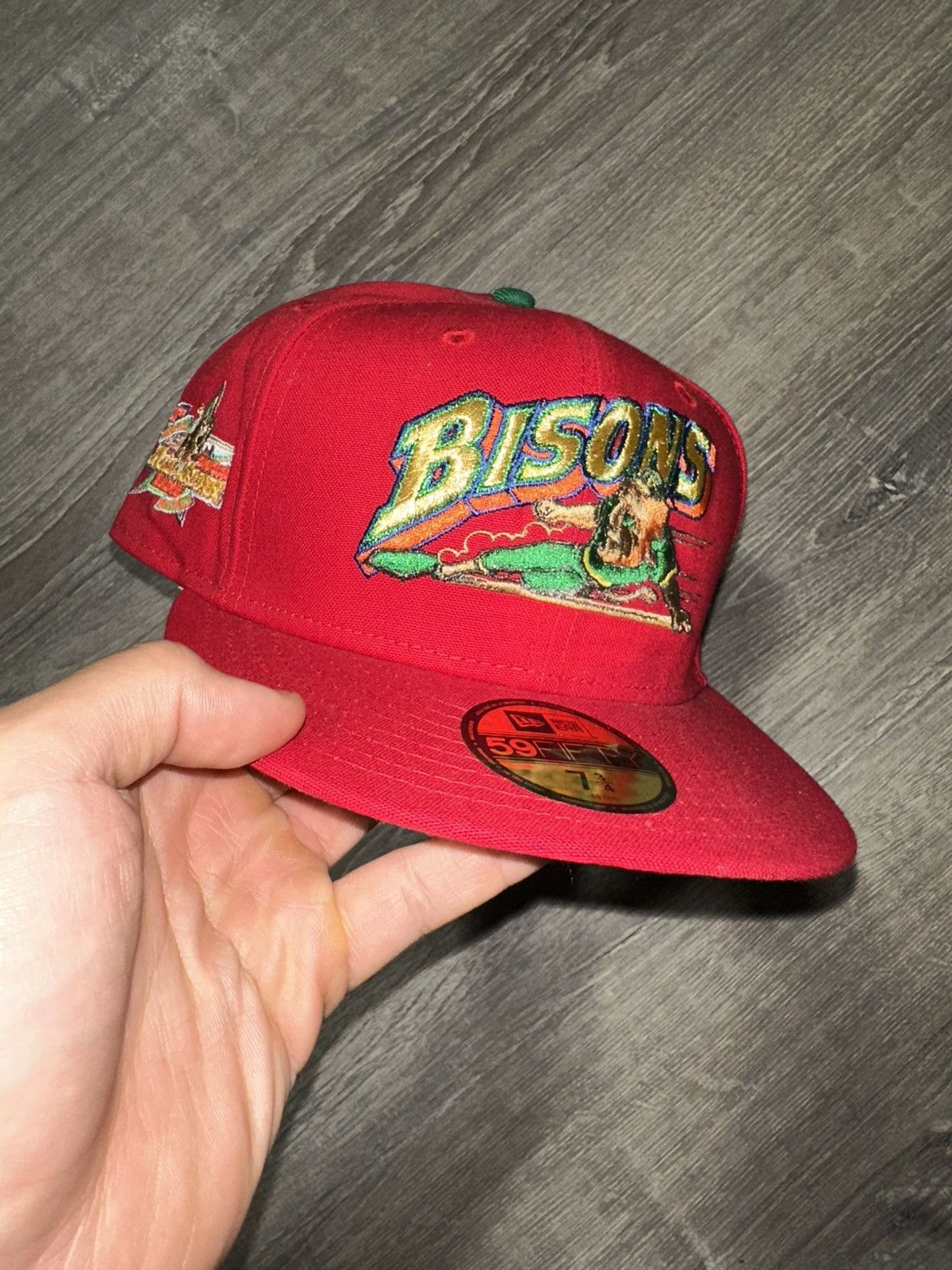 MyFitteds RARE OG LUCKY CHARM BISON MY FITTEDS 7 3/4 Size ONE SIZE - 2 Thumbnail