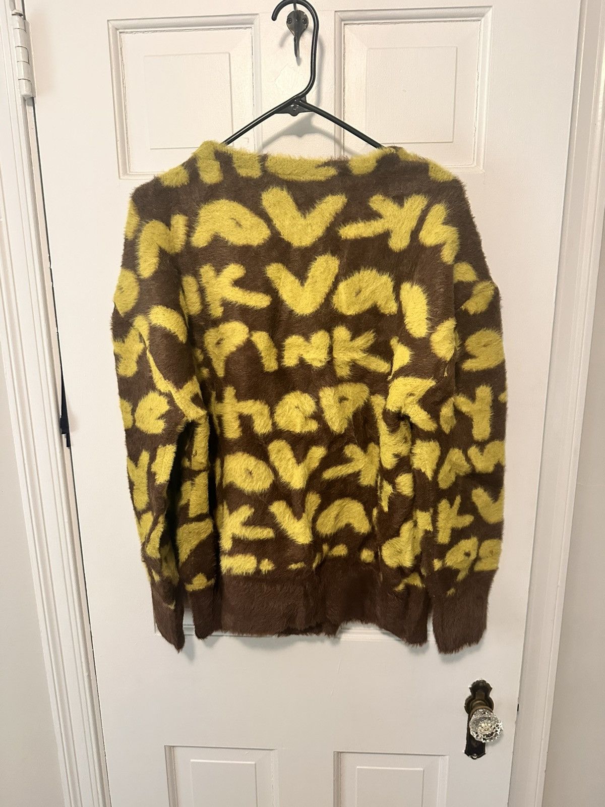 Vandy The Pink Graffiti Mohair Cardigan Size US L / EU 52-54 / 3 - 2 Thumbnail