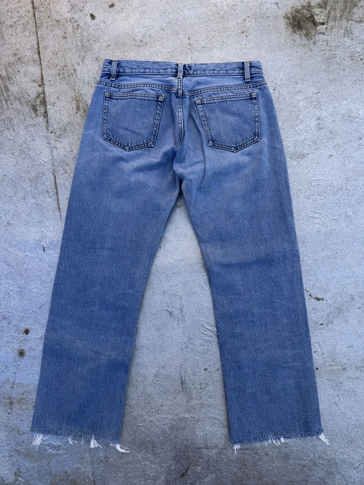 A.P.C. 1 of 1 APC Low Rise Patchwork Repaired Jeans Size US 29 - 8 Thumbnail