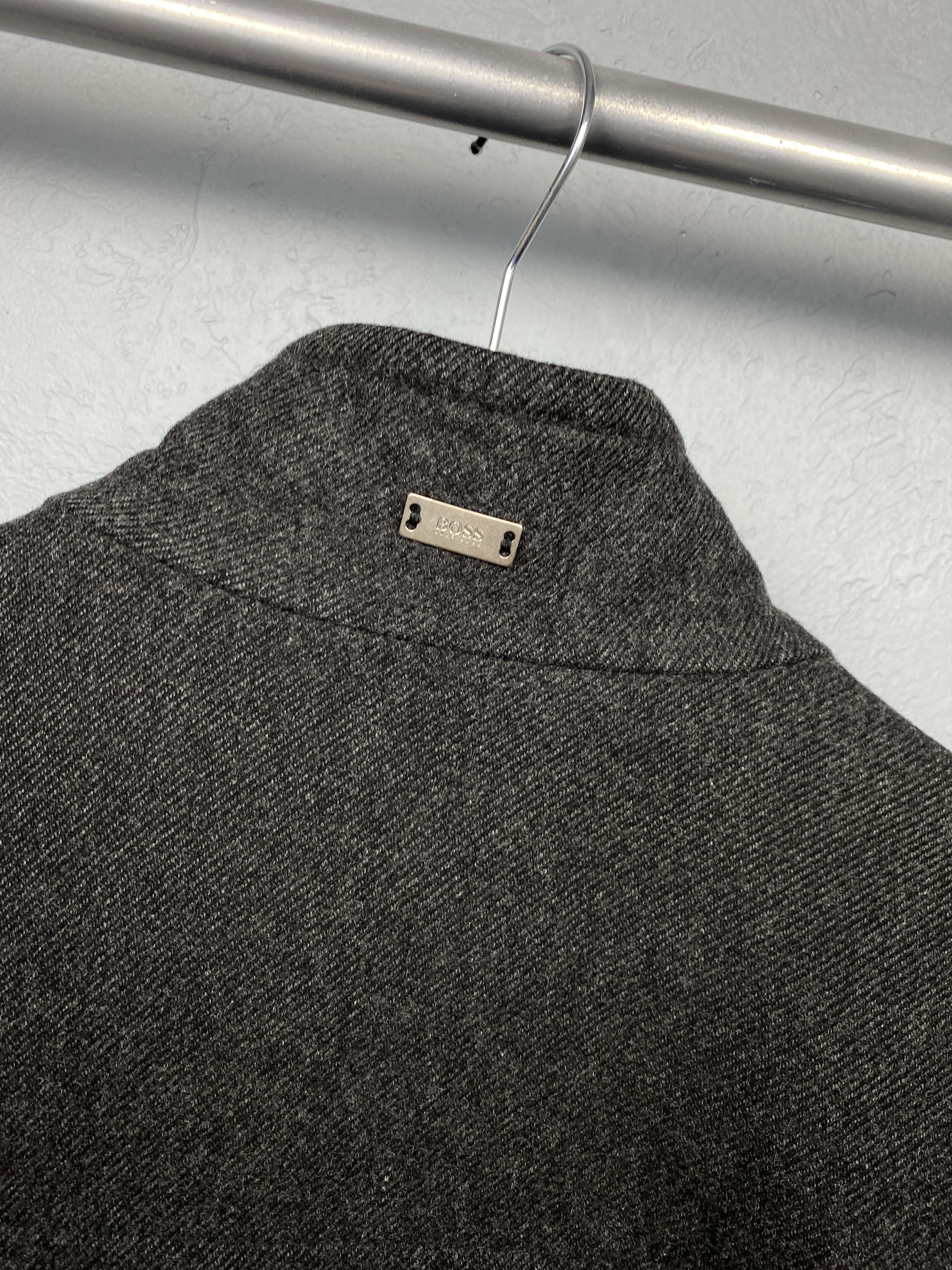 Hugo Boss Hugo Boss Vintage Mens Wool Coat Size US L / EU 52-54 / 3 - 9 Thumbnail