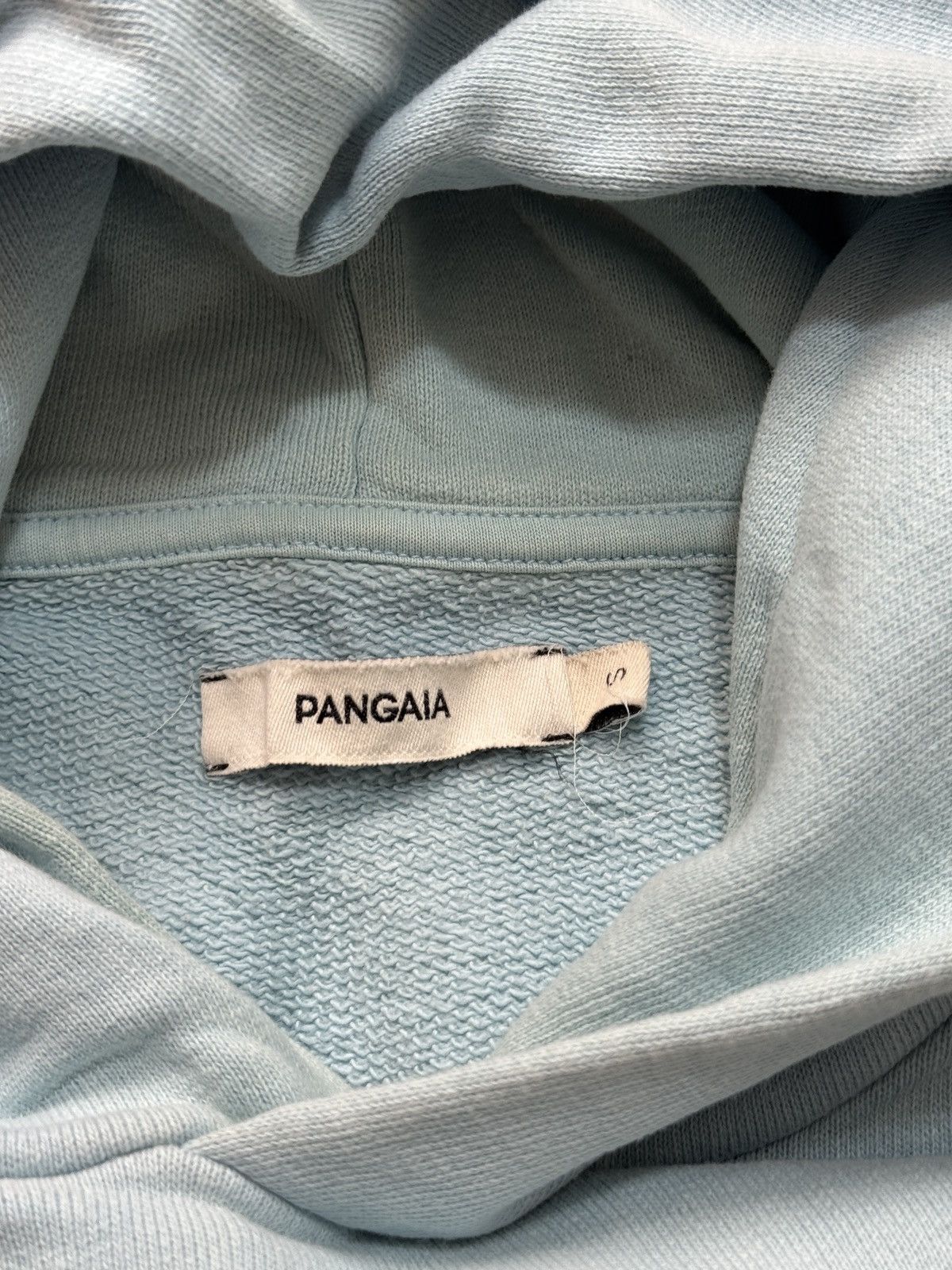 Pangaia VINTAGE PANGAIA 2000s BLUE BOXY HOODIE Size S / US 4 / IT 40 - 10 Thumbnail