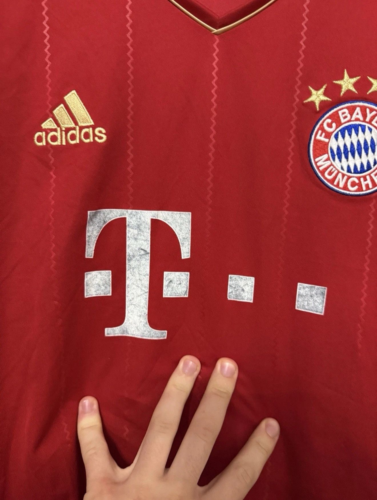 Adidas Adidas Bayern Munich 11 Home Jersey #28 BADSTUBER Football Size US XXL / EU 58 / 5 - 4 Thumbnail