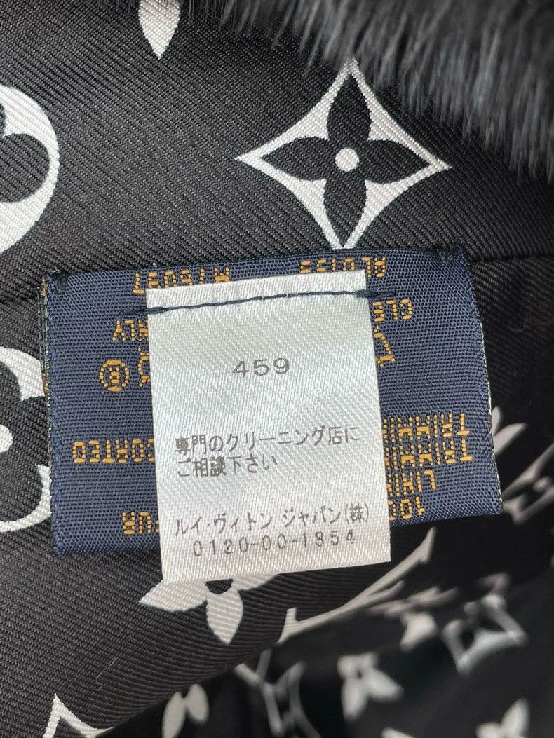 Louis Vuitton Louis Vuitton Old flower full print logo fur Lei Feng hat Size ONE SIZE - 5 Thumbnail