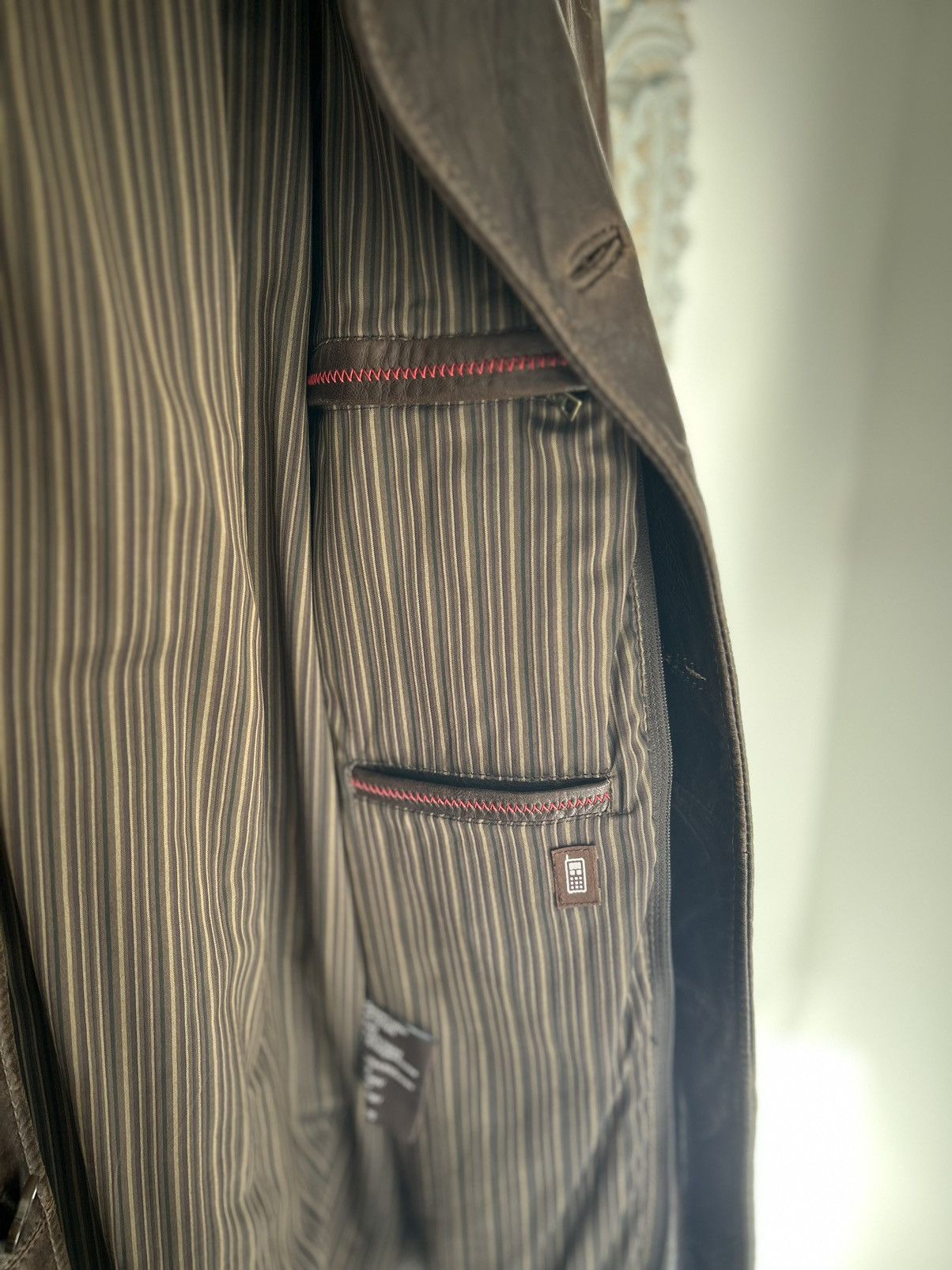 Danier Danier Brown Leather Coat XXL Size US XXL / EU 58 / 5 - 8 Thumbnail