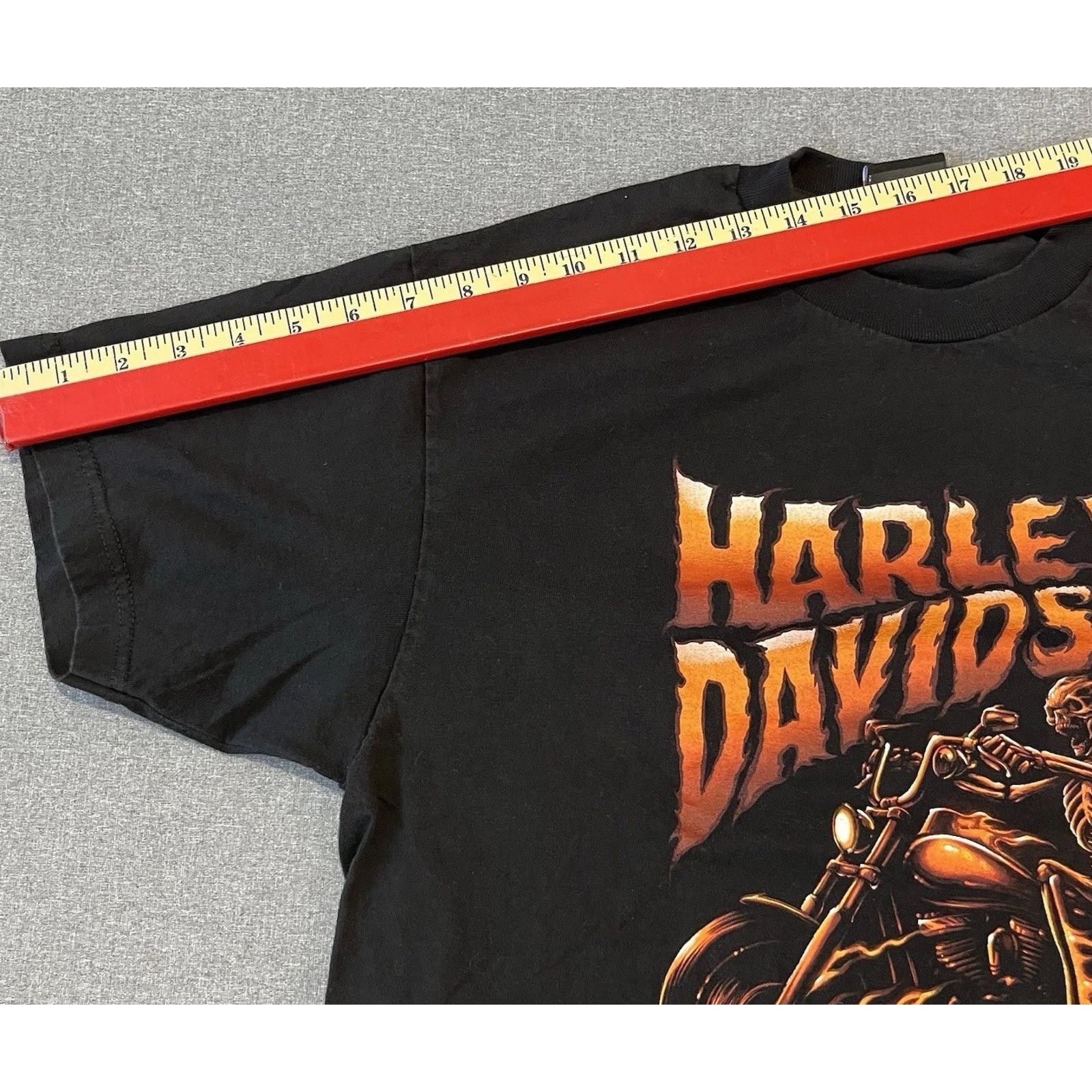 Harley Davidson Harley Davidson Motorcycles Los Angeles California SkeletonL Size US L / EU 52-54 / 3 - 4 Thumbnail