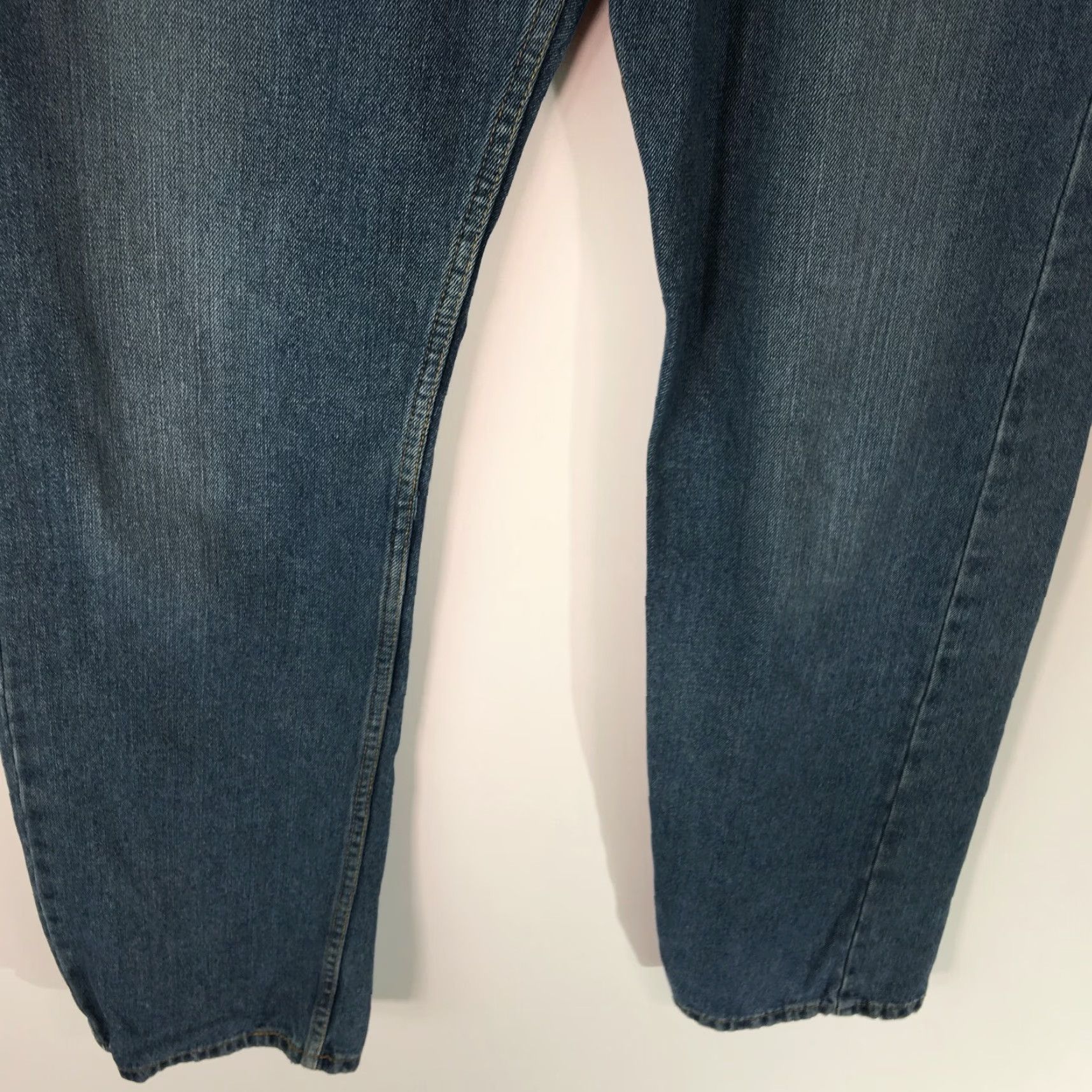 CO Signature By Levi Strauss & Co Mens Jeans Straight Blue 34X34 5-Pocket Denim 100% Cotton Mens Size US 34 / EU 50 - 4 Thumbnail