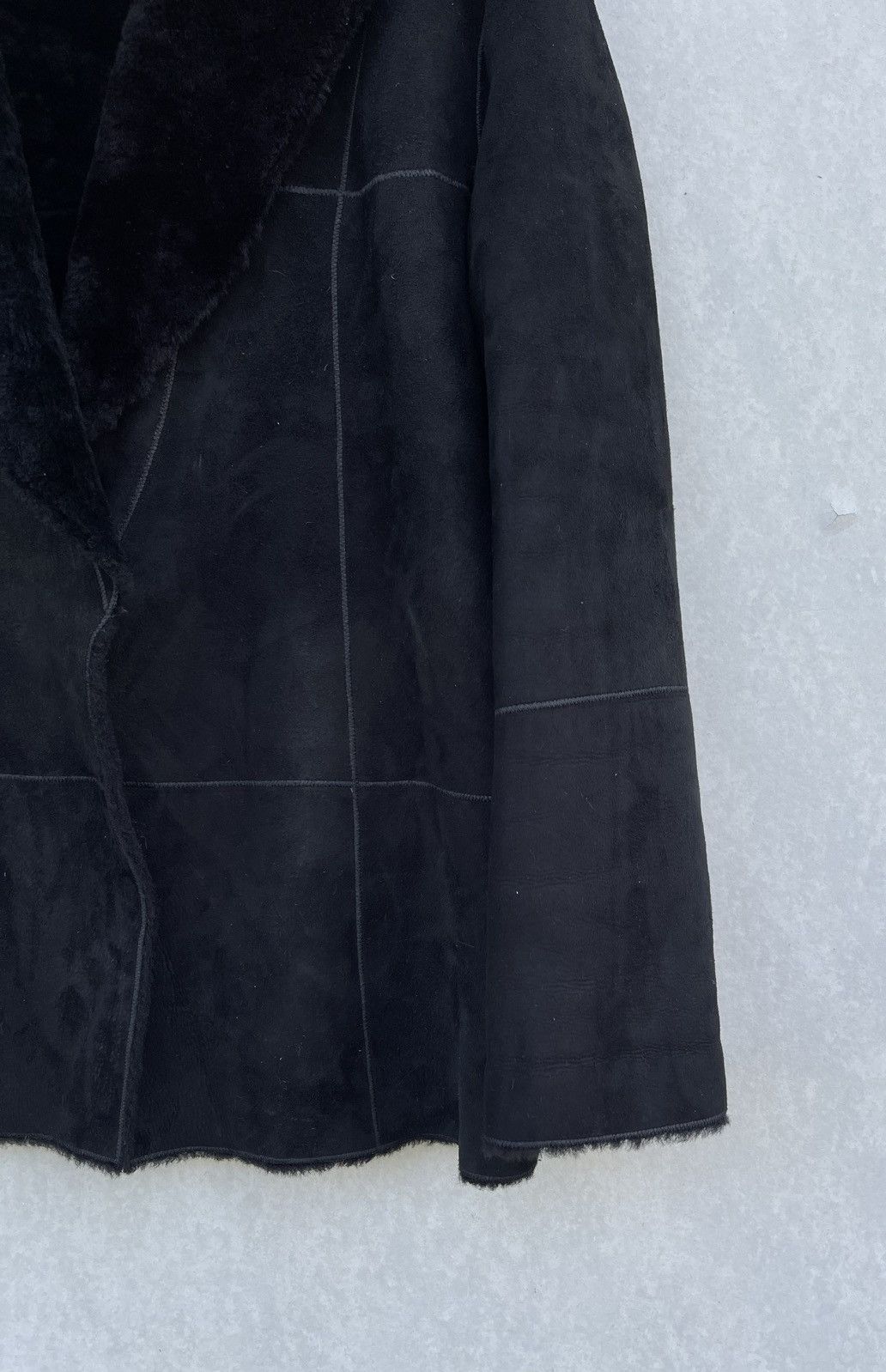 Loewe 🔥RARE🔥 LOEWE LAMBSKIN SHERLING LEATHER JACKET Size US S / EU 44-46 / 1 - 13 Thumbnail