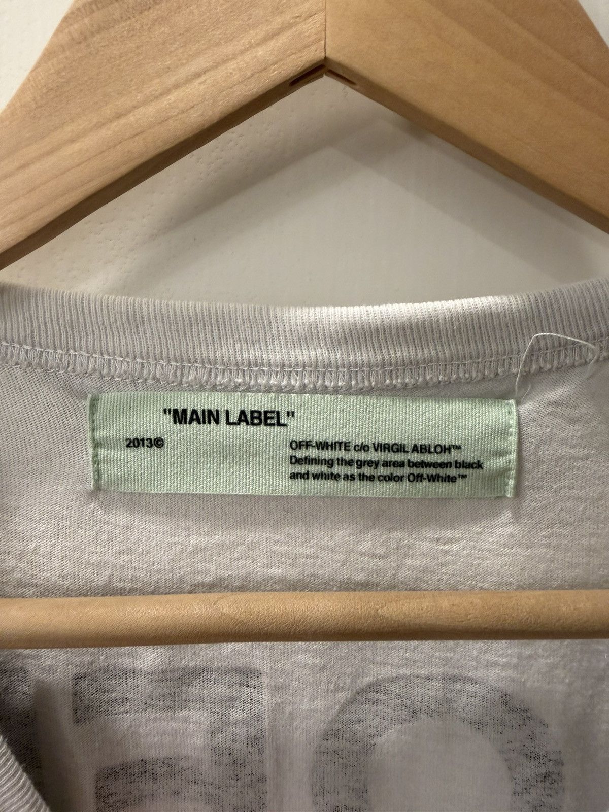 Off-White Off-White "Seeing Things" Ladder T-shirt Size US S / EU 44-46 / 1 - 3 Thumbnail