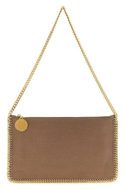 STELLA MCCARTNEY Falabella Beige Clutch Bag New & Authentic