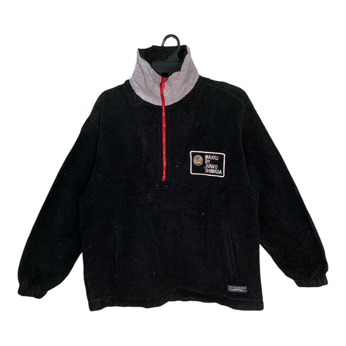 Dunlop × Japanese Brand × Junko Shimada Maxfli By Junko Shimada Half Zipper Fleece Sweater Size US M / EU 48-50 / 2 - 1 Thumbnail