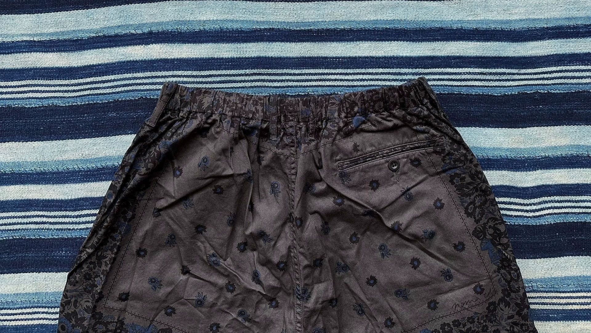 Nonnative NONNATIVE x NOMA t.d DWELLER EASY SHORTS Floral Charcoal 2,3 Size US 34 / EU 50 - 4 Thumbnail